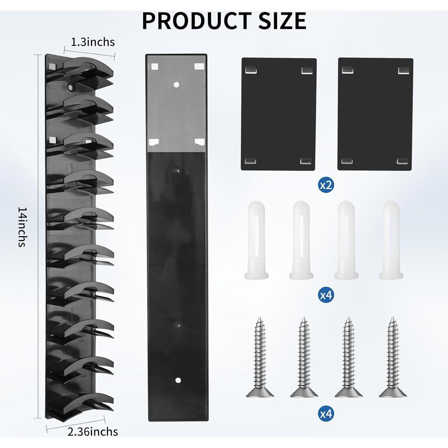 Organizador de Sombreros Lymocsu 2PCS Negro Ahorra Espacio