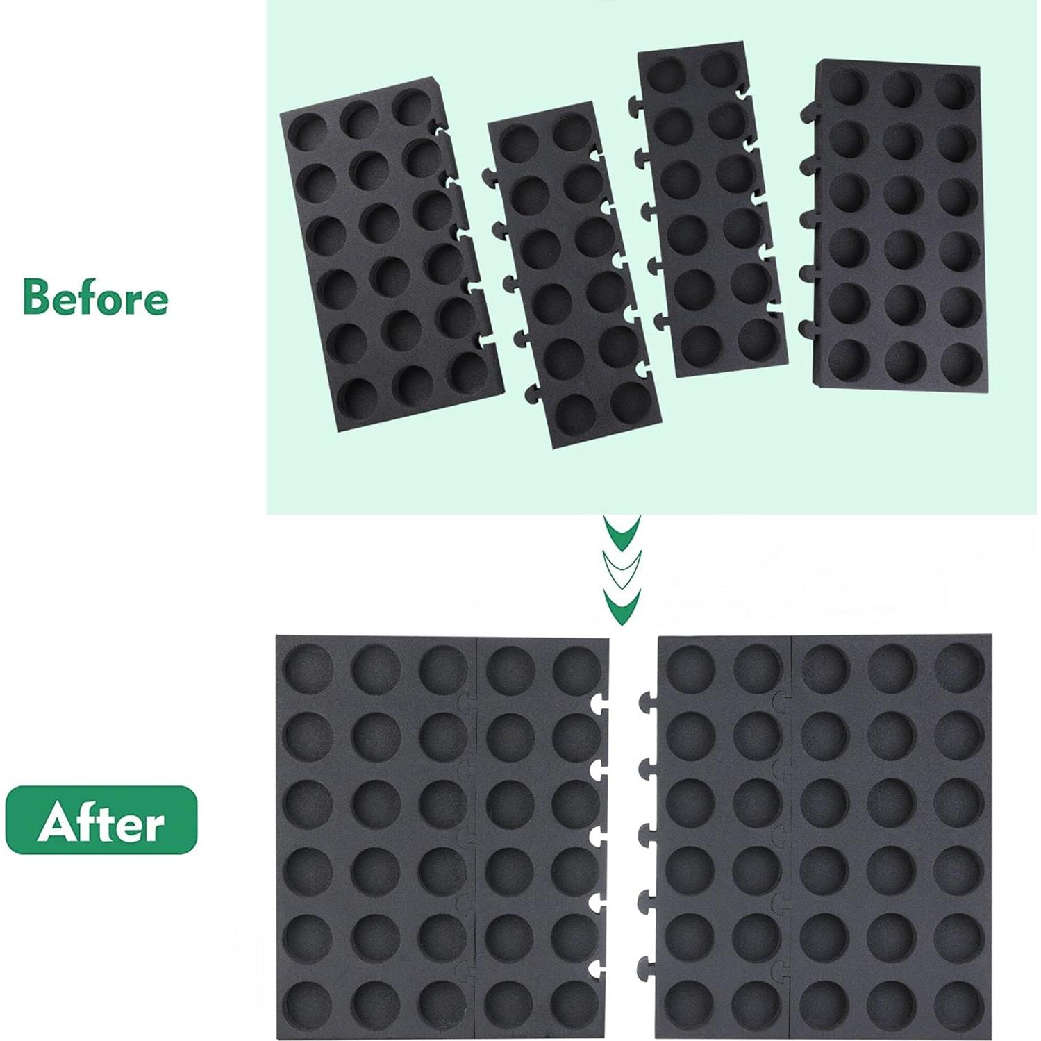 Soporte Organizador para 60 Cápsulas de Café Wobivcs Negro