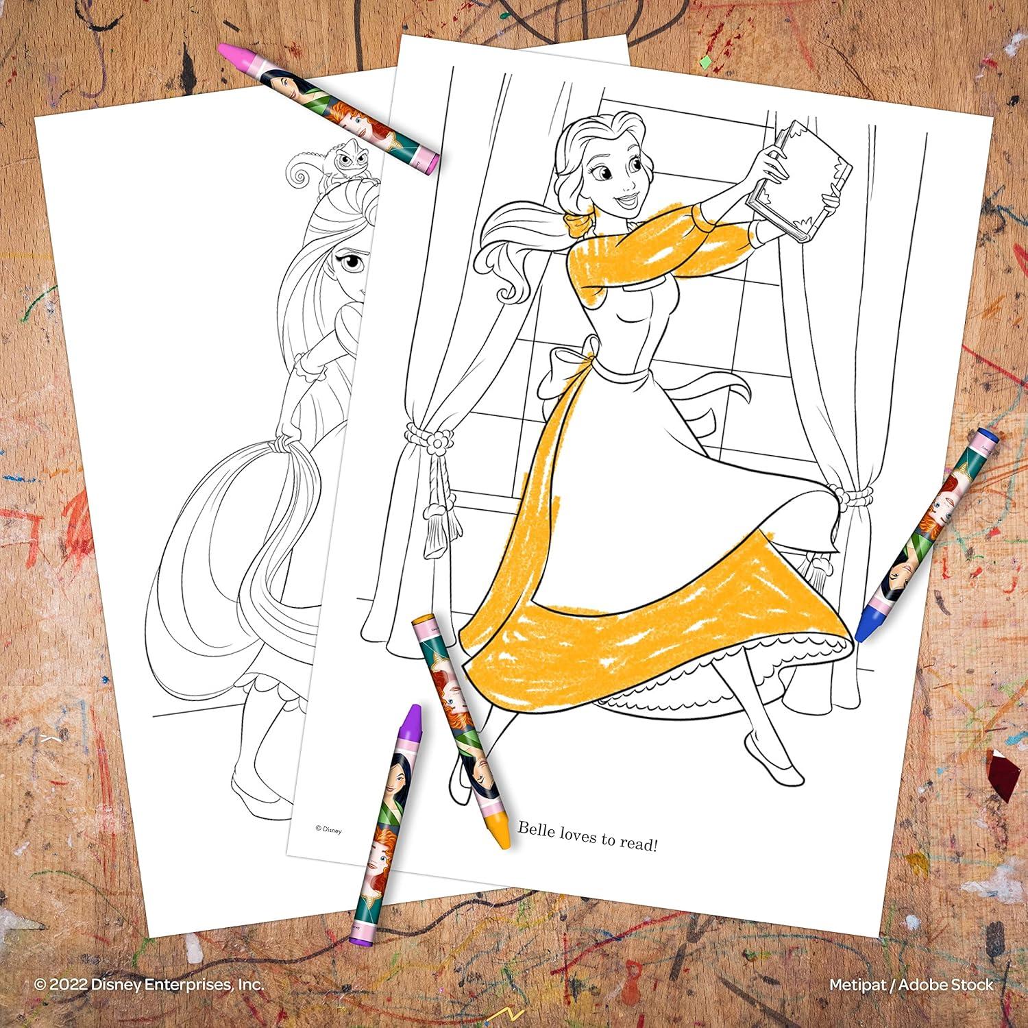 Crayones Disney Princesa Bendon 36 Piezas en Caja