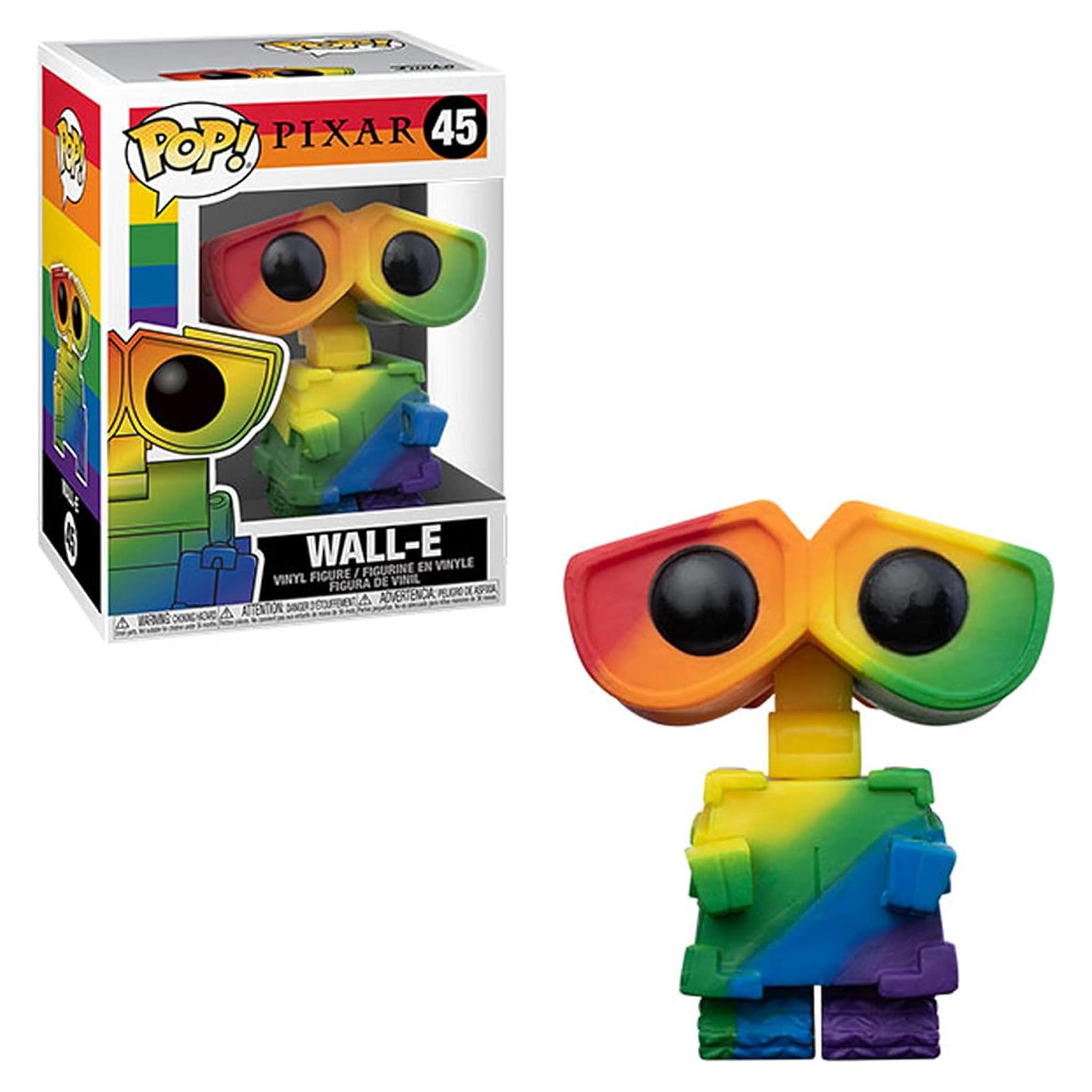 Figura Pop! Wall-E Orgullo Funko 8.9 cm Multicolor