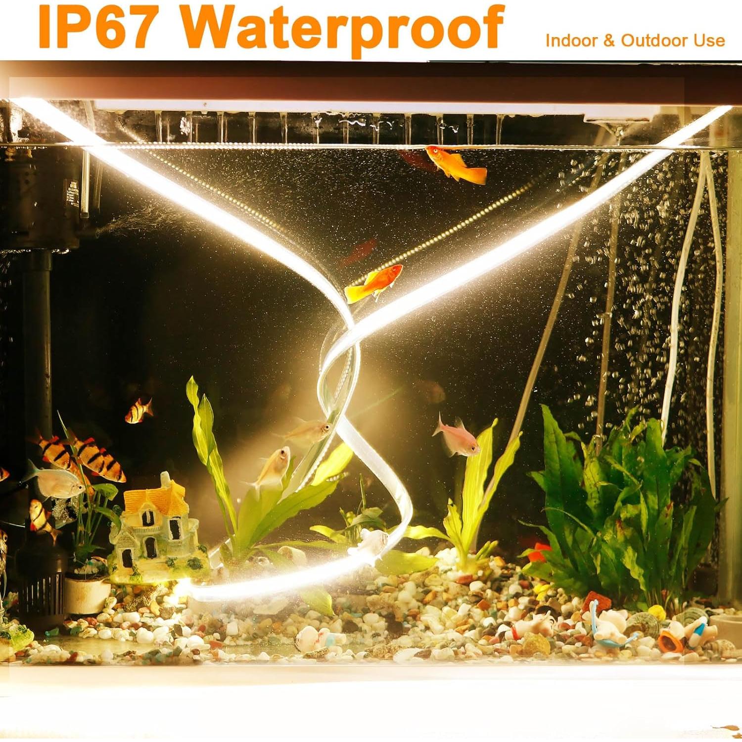 Tira LED JOYLIT 24V 5M IP67 3000K Blanco Cálido 793lm/m