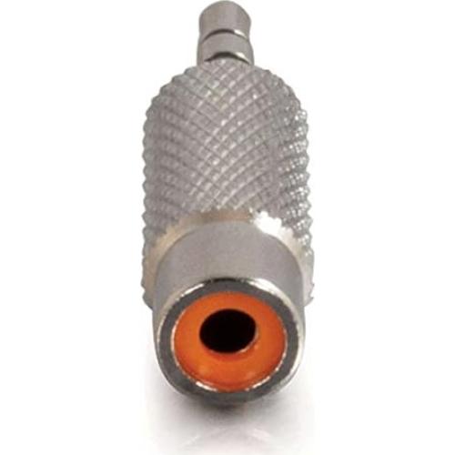 Adaptador de Audio Estéreo C2G 40637 3.5mm a RCA Hembra Plateado