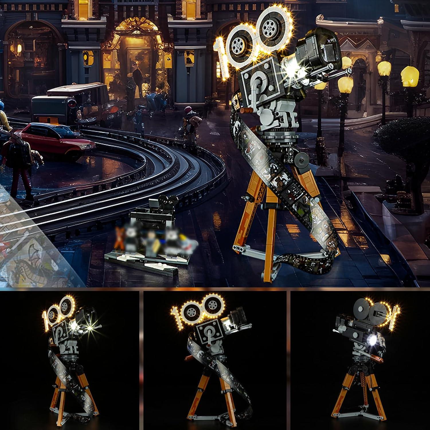 Kit de Luz LED YEABRICKS para Lego 43230 Homenaje a Disney