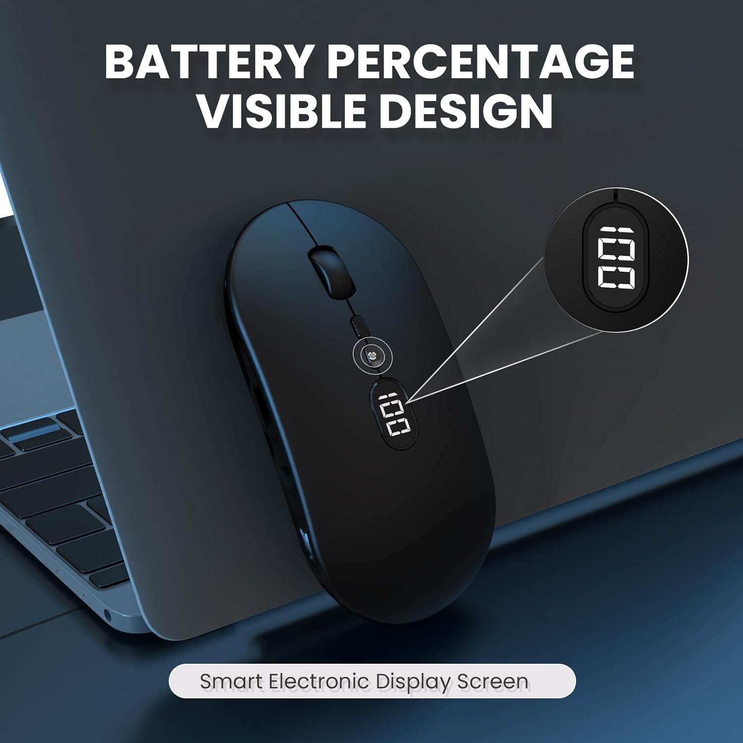 Ratón Inalámbrico MAGIC-REFINER X1 USB Delgado 1600 DPI