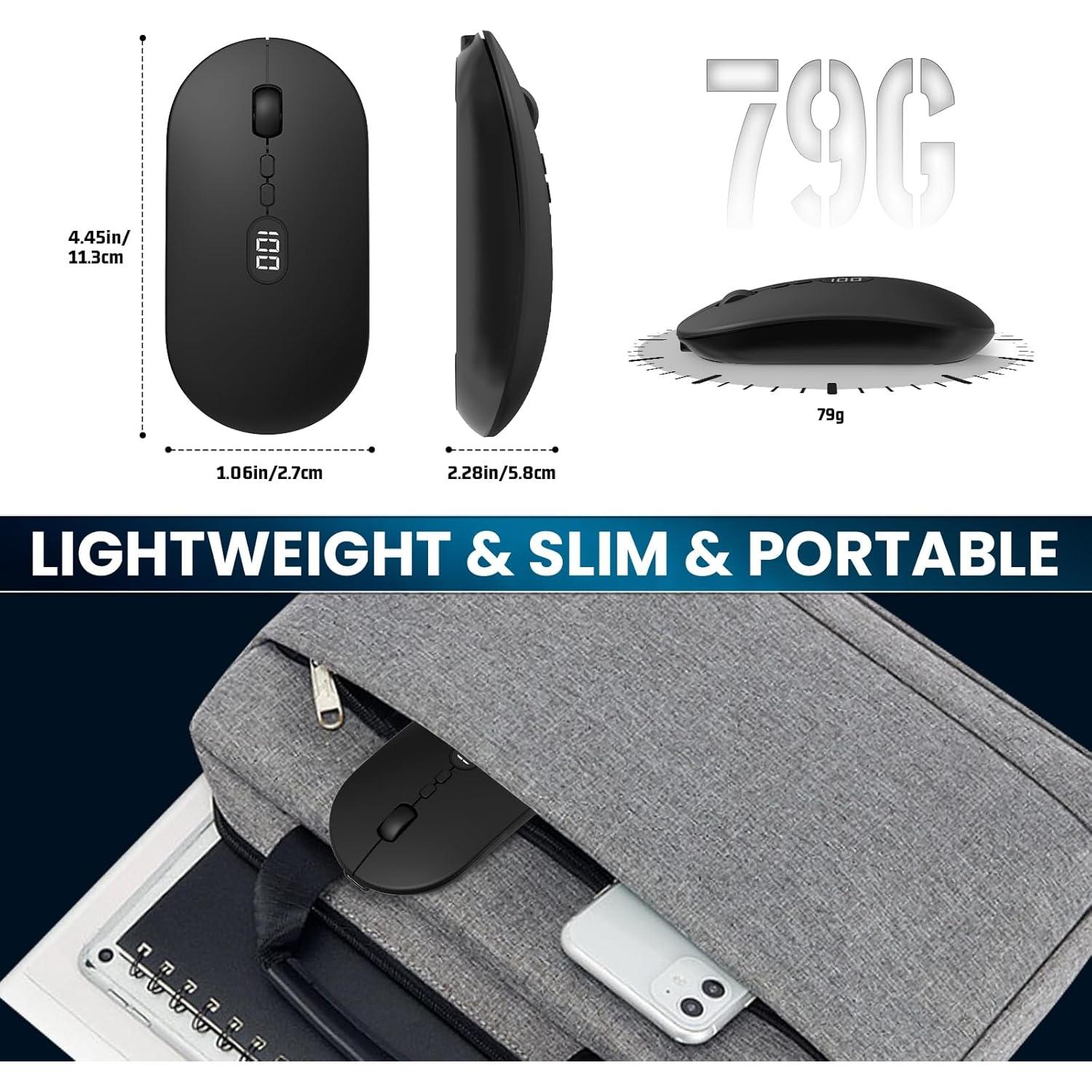 Ratón Inalámbrico MAGIC-REFINER X1 USB Delgado 1600 DPI