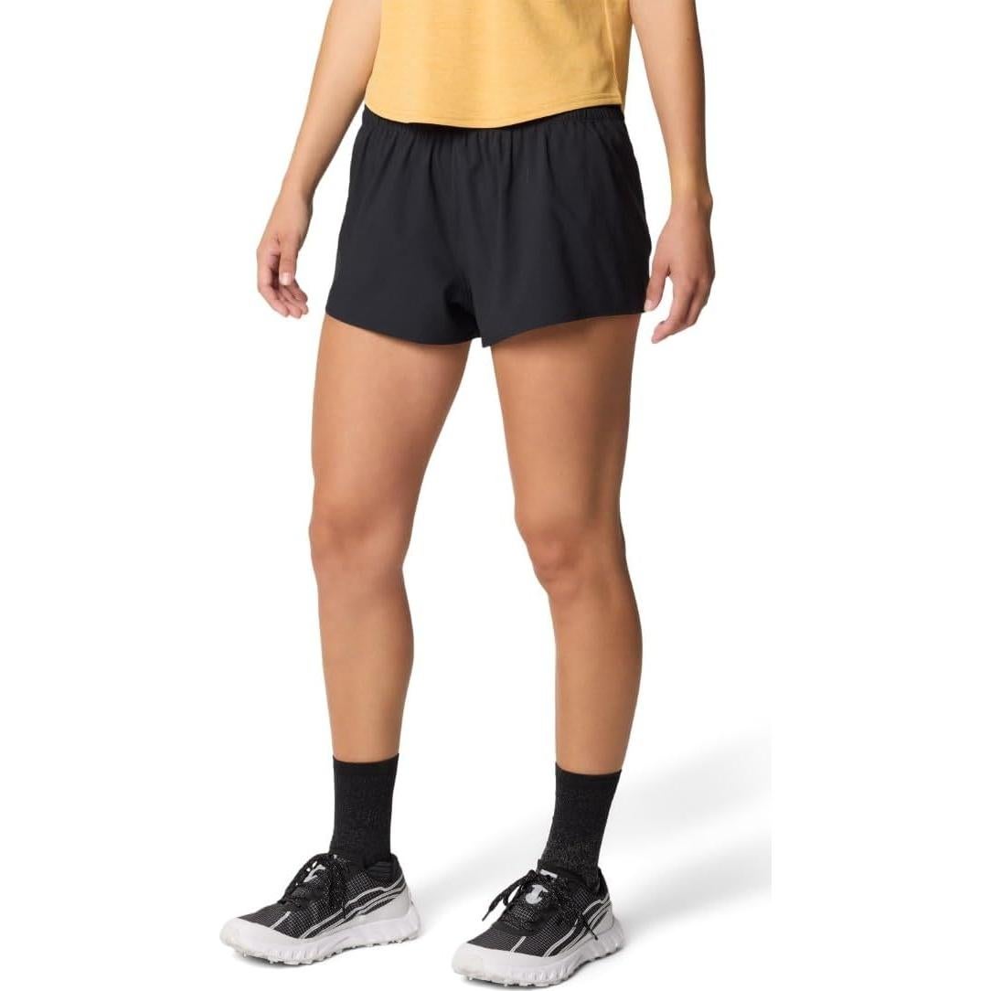 Pantalones Cortos de Senderismo Mujer Mountain Hardwear Negro