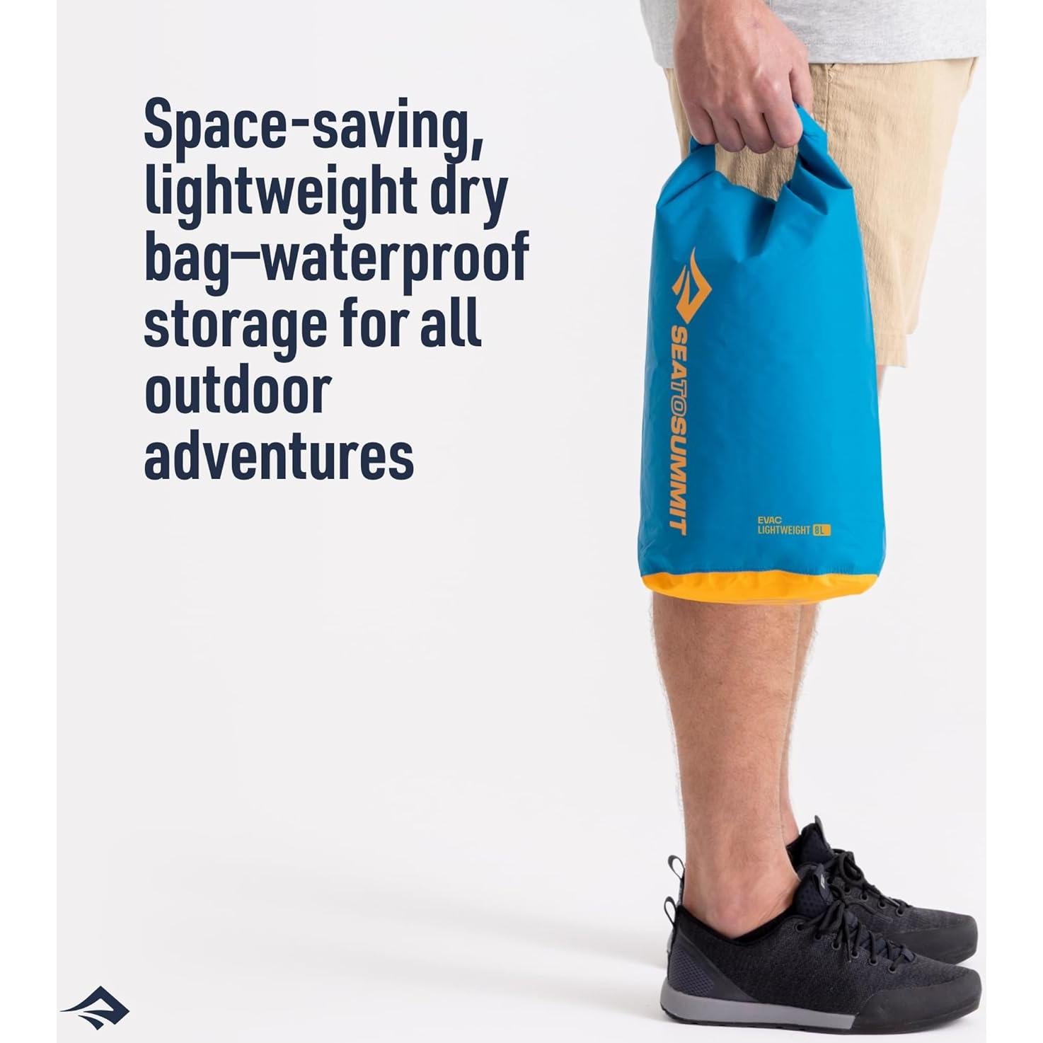 Bolsa Secadora eVac Sea to Summit 3L Negro Beluga Impermeable