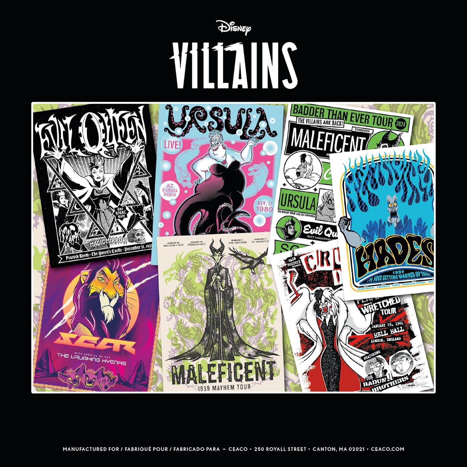 Rompecabezas Ceaco Disney Villanos 500 Piezas 61x46 cm