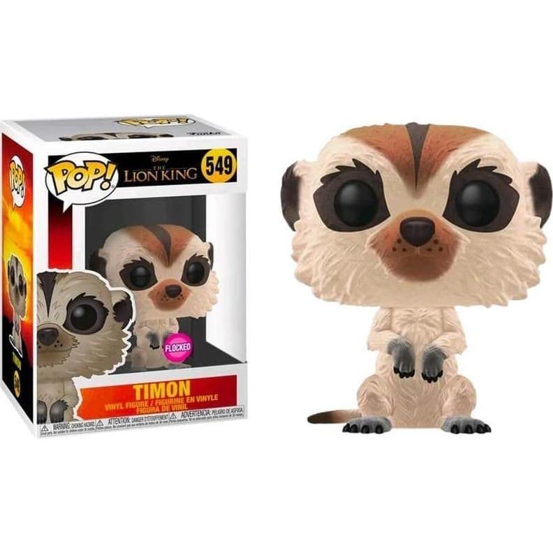 Figura Funko Pop! Timón Peludo El Rey León Disney 9.5cm