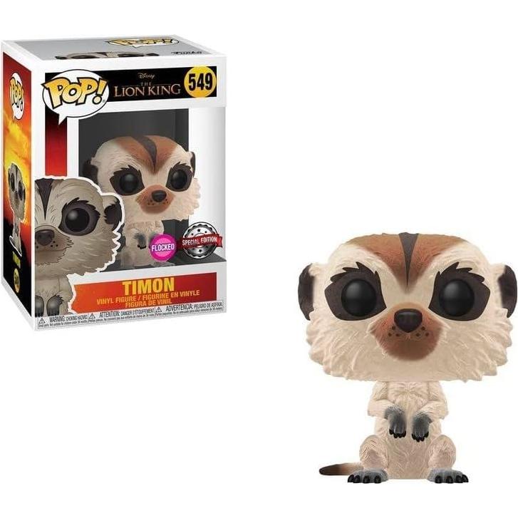 Figura Funko Pop! Timón Peludo El Rey León Disney 9.5cm