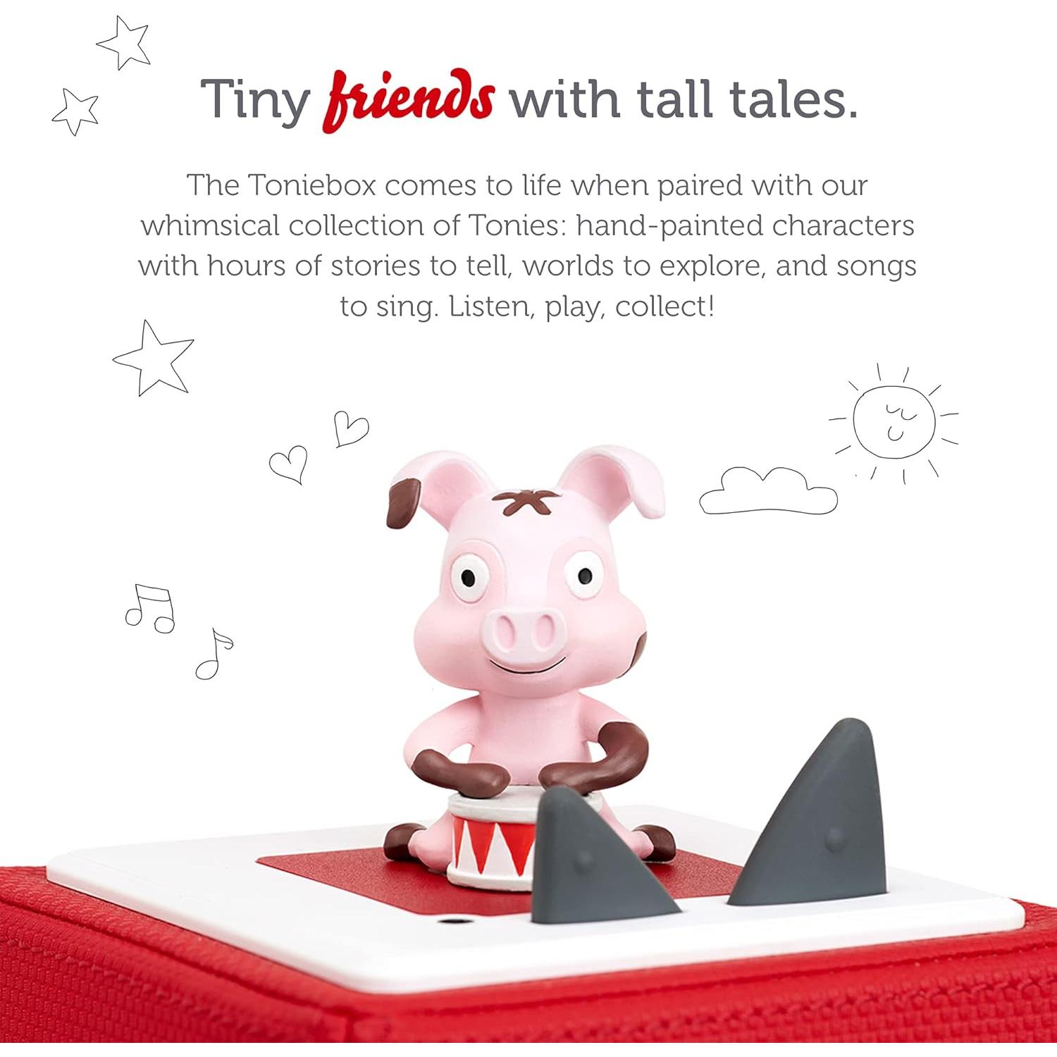 Figuras de Juguete Canciones de Animales Tonies - 10 Canciones