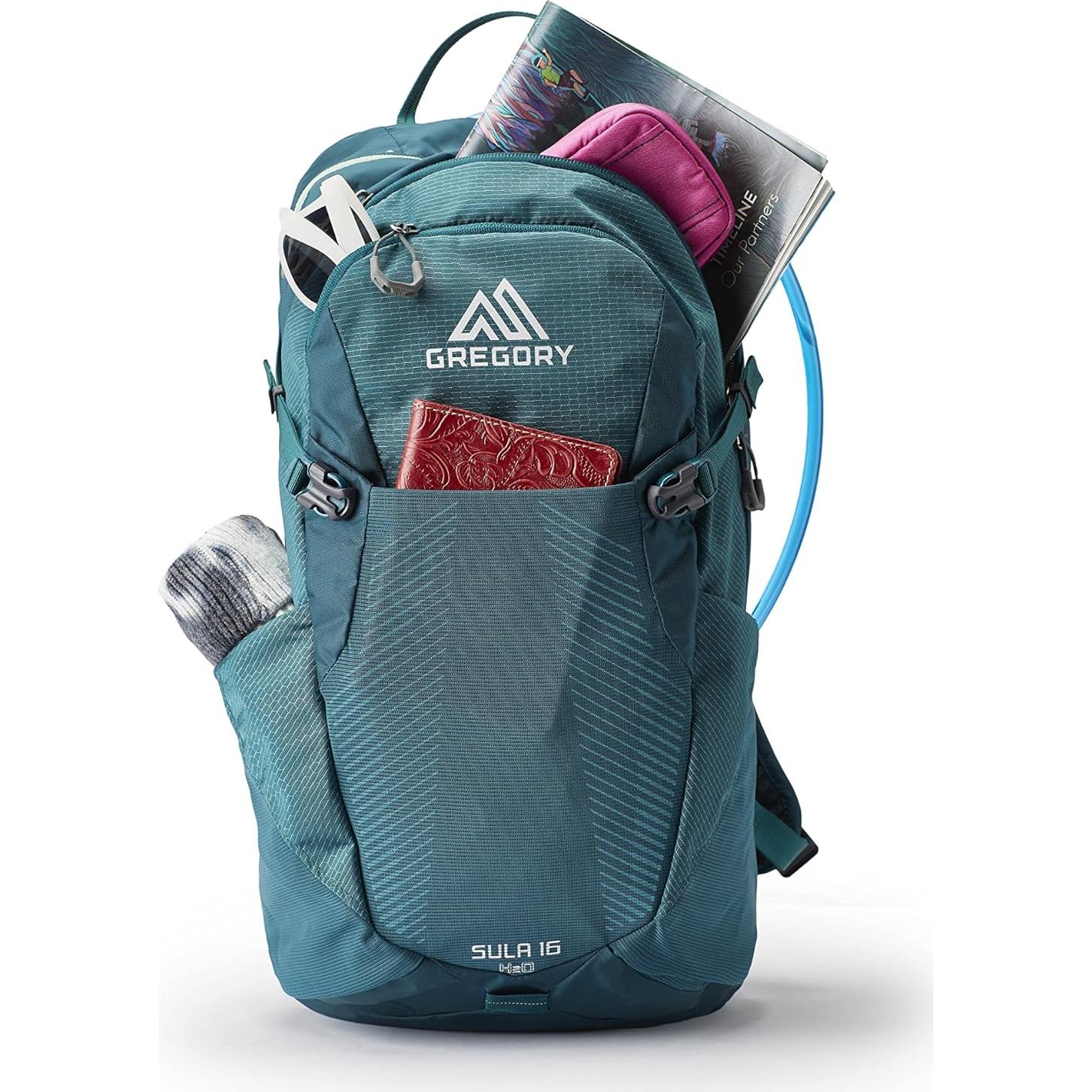 Mochila de senderismo Gregory Sula 16L H2O unisex verde
