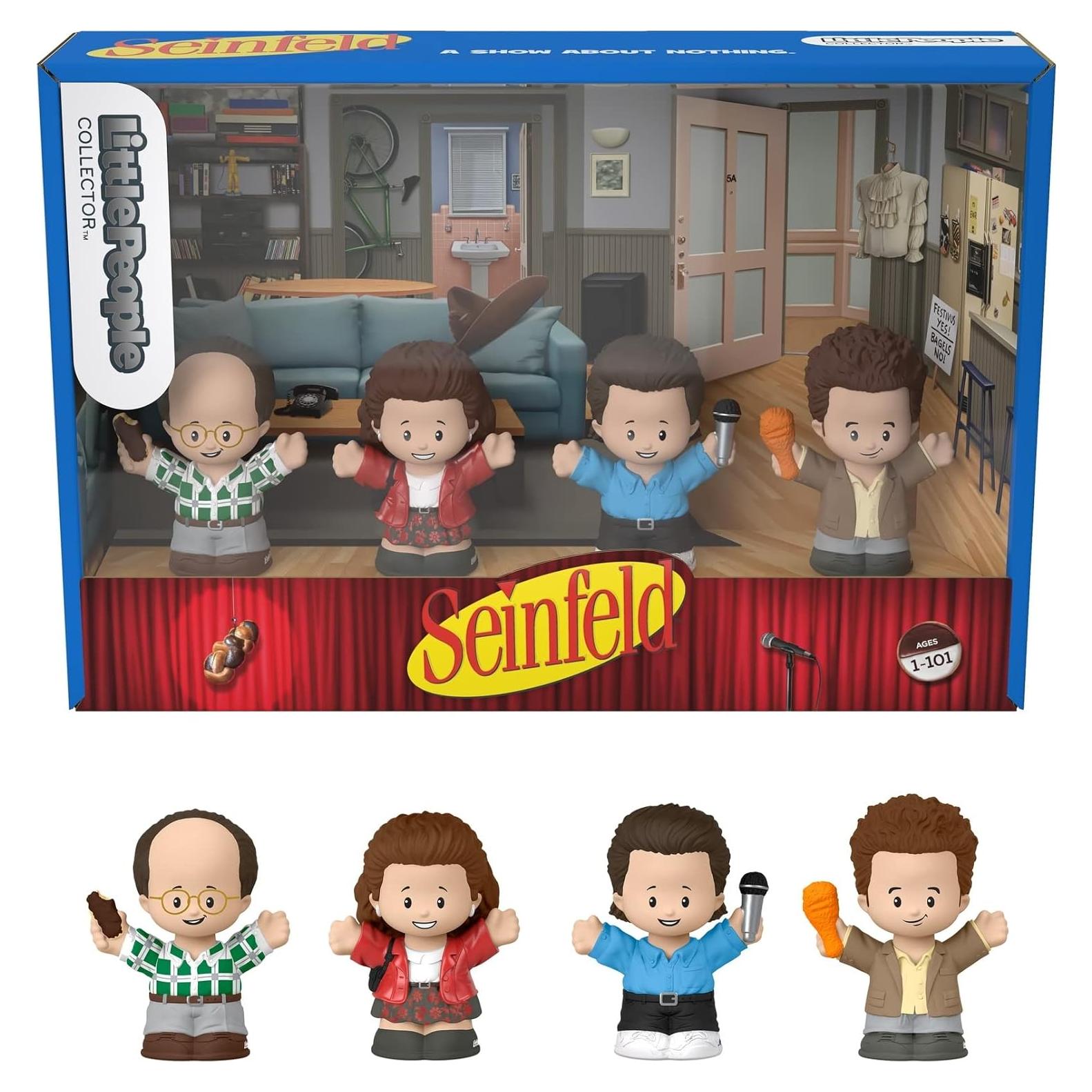Conjunto de Figuras Seinfeld Little People Collector - 4 Piezas