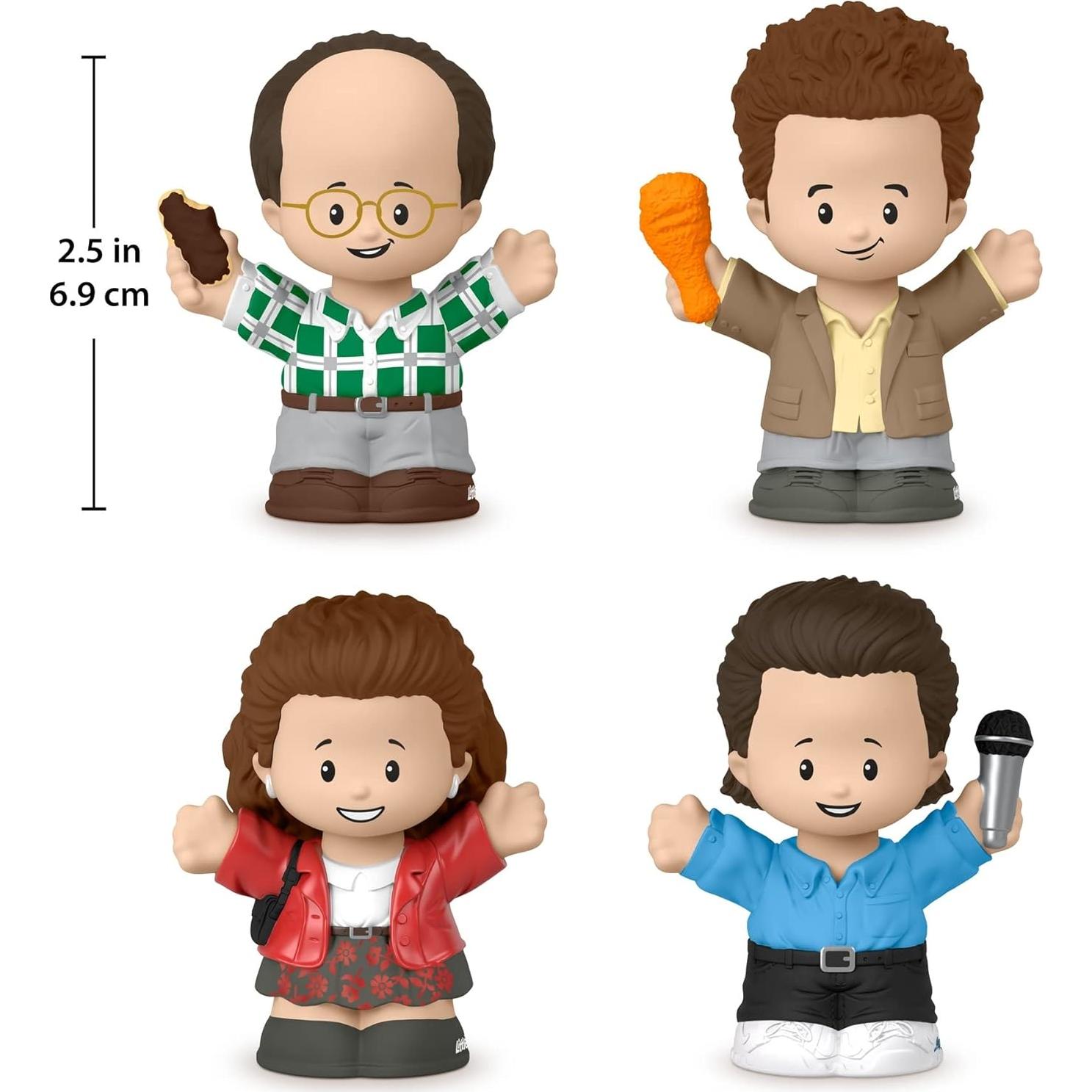 Conjunto de Figuras Seinfeld Little People Collector - 4 Piezas