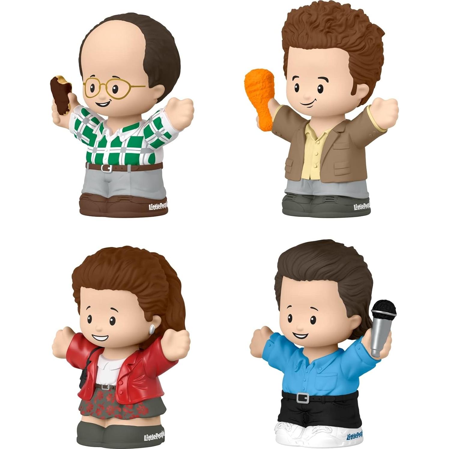 Conjunto de Figuras Seinfeld Little People Collector - 4 Piezas
