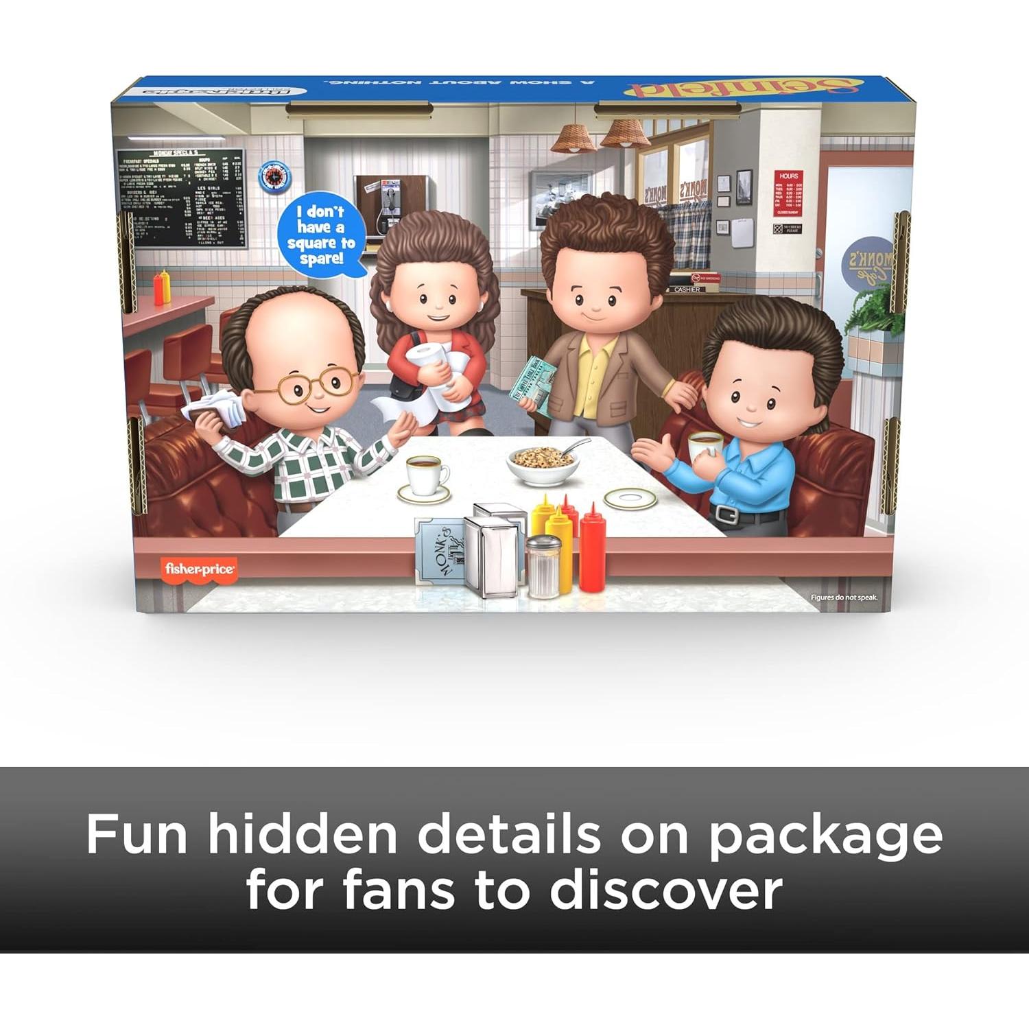 Conjunto de Figuras Seinfeld Little People Collector - 4 Piezas