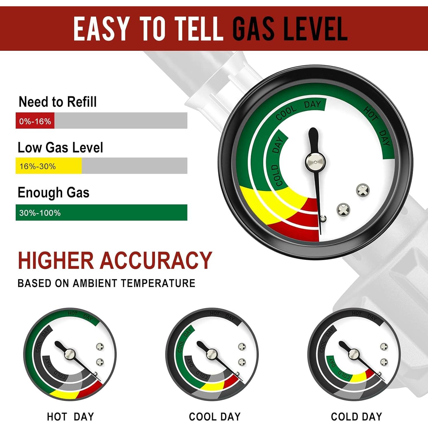 Adaptador de Manguera de Propano GasXpert 1lb a 20lb 1.83m
