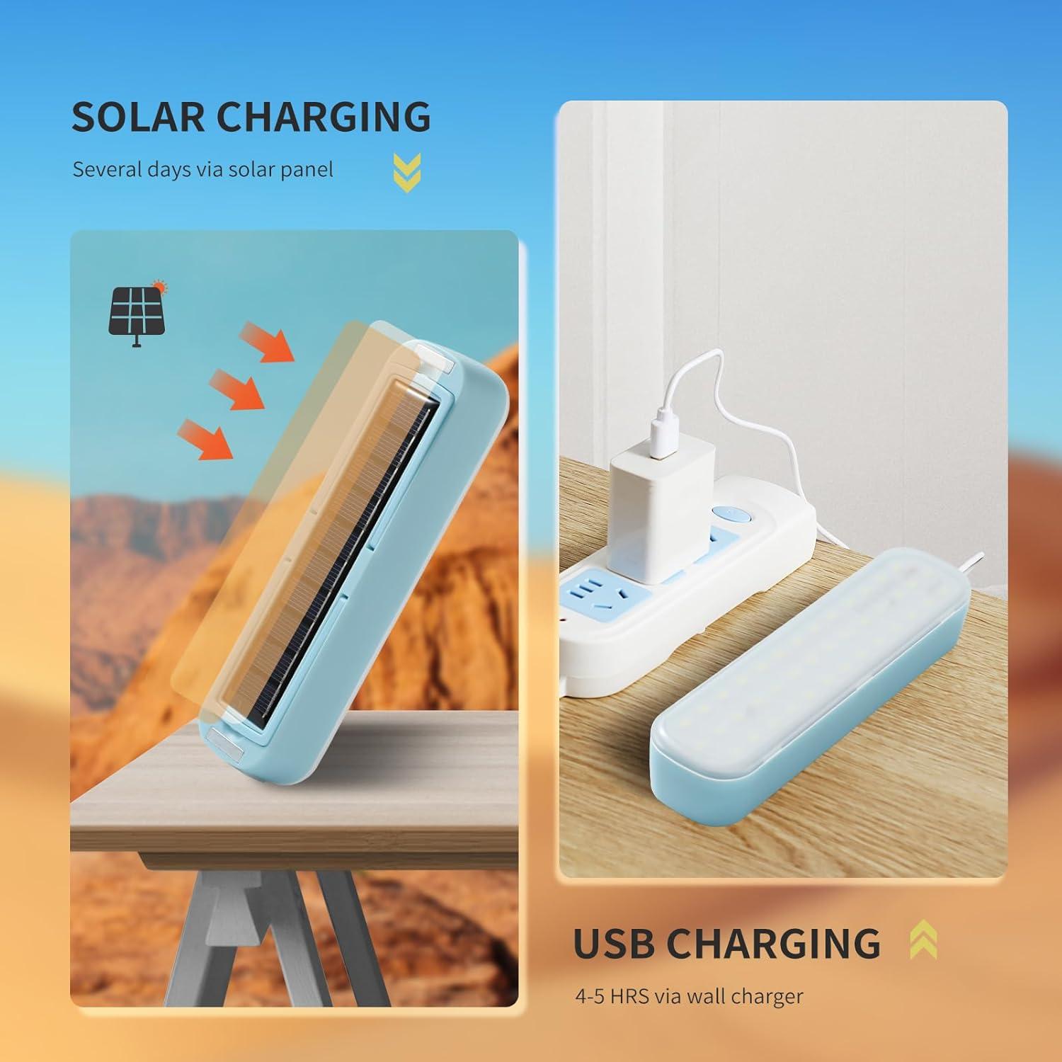 Linterna de Camping Solar Recargable Solarohandy 2000 Lúmenes