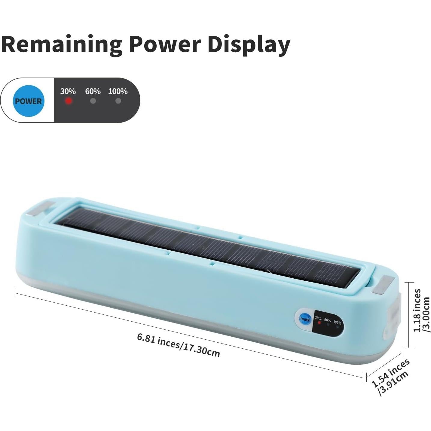 Linterna de Camping Solar Recargable Solarohandy 2000 Lúmenes