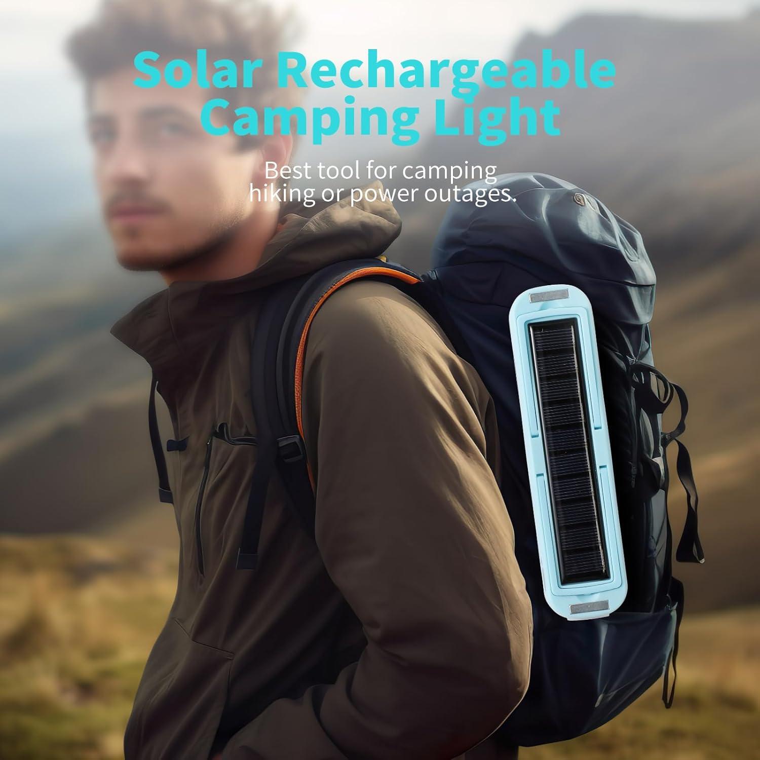 Linterna de Camping Solar Recargable Solarohandy 2000 Lúmenes