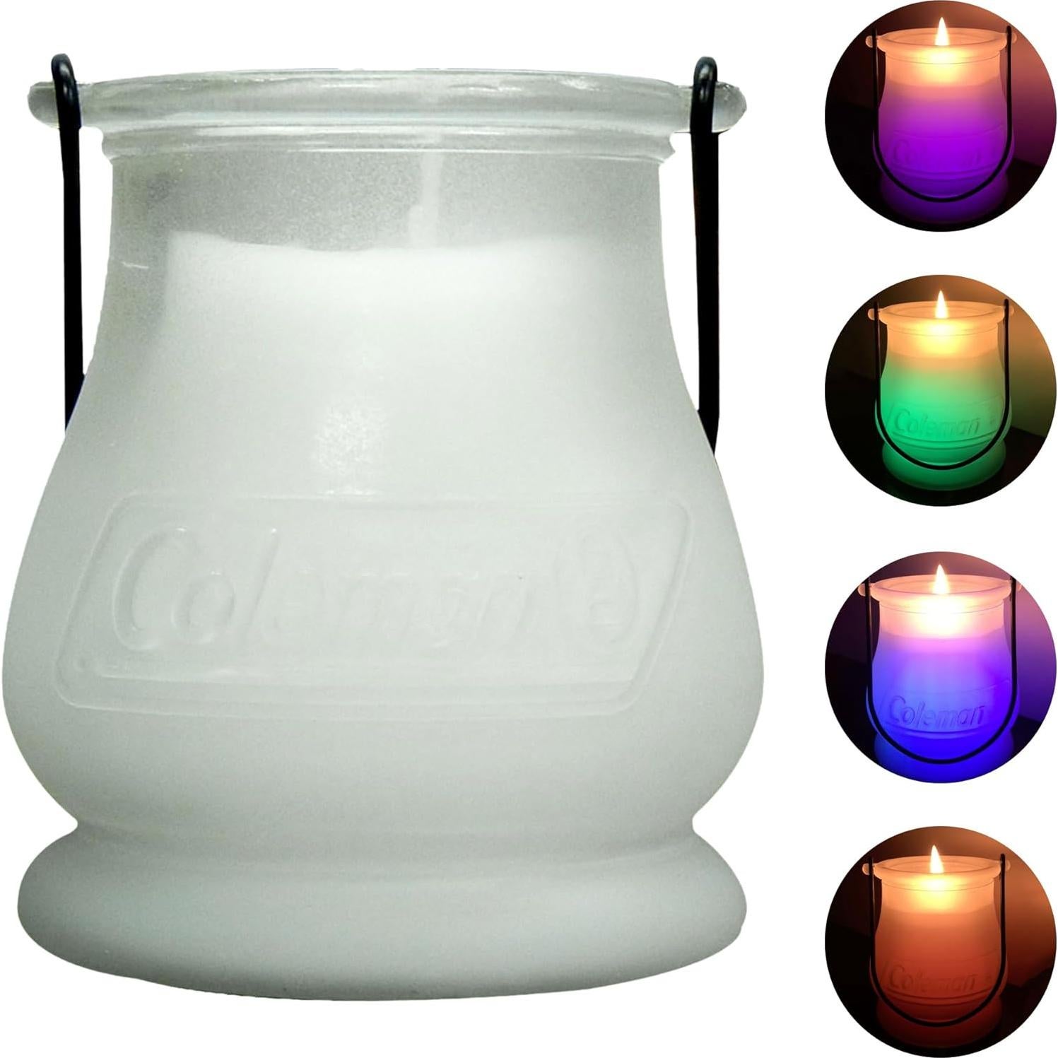 Vela LED de Citronela Coleman 77091 Multicolor 25h
