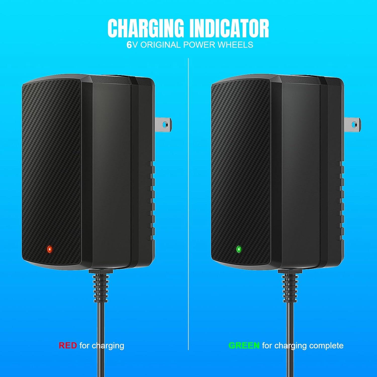 Cargador 6V Venshun para Coches Eléctricos de Niños