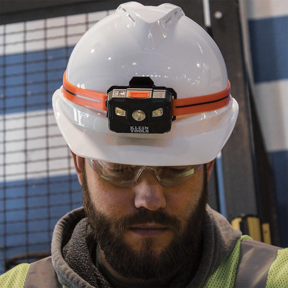 Linterna Frontal Recargable Klein Tools 400 Lúmenes LED