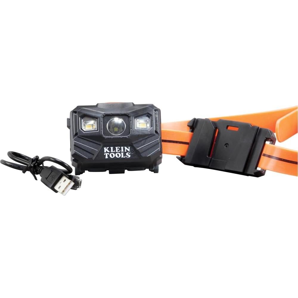 Linterna Frontal Recargable Klein Tools 400 Lúmenes LED