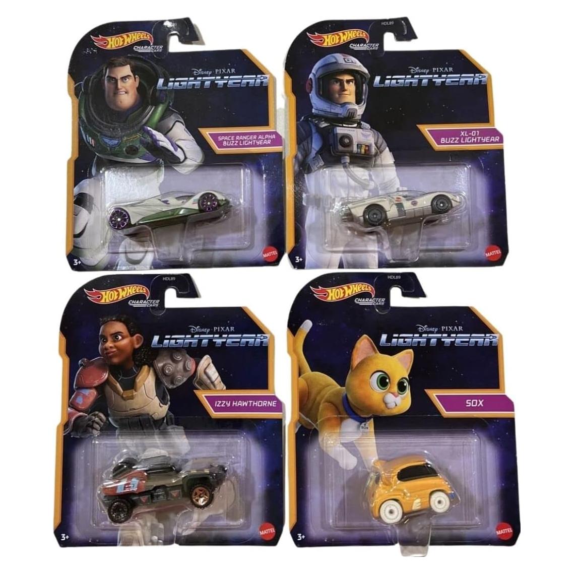 Conjunto de Coches Diecast Hot Wheels Disney Pixar Lightyear