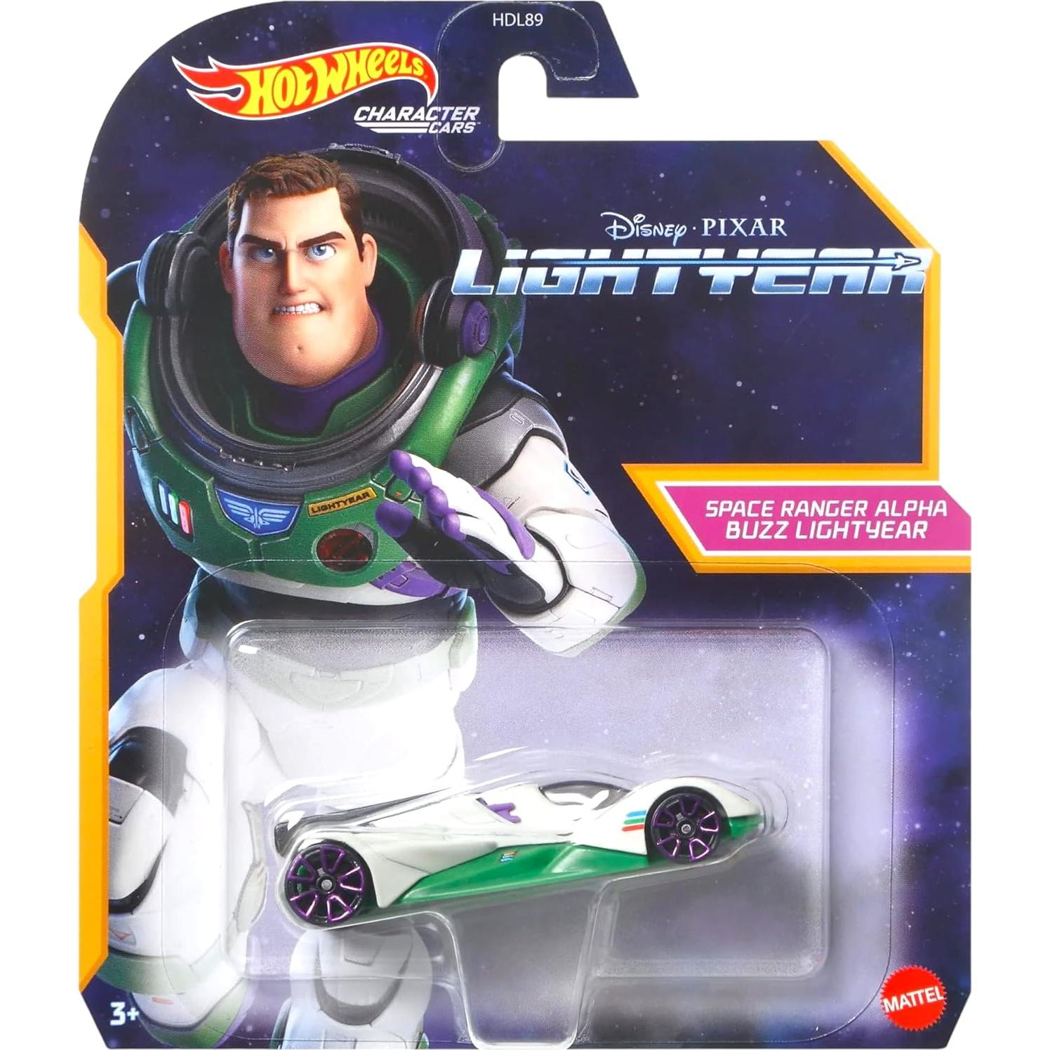 Conjunto de Coches Diecast Hot Wheels Disney Pixar Lightyear