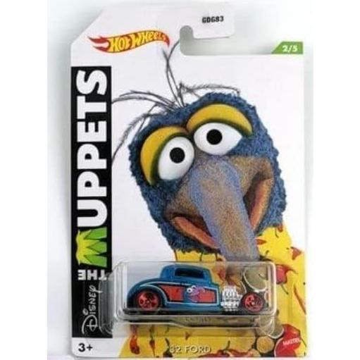 Conjunto 5 Vehículos Hot Wheels Muppets 2021 - Mattel