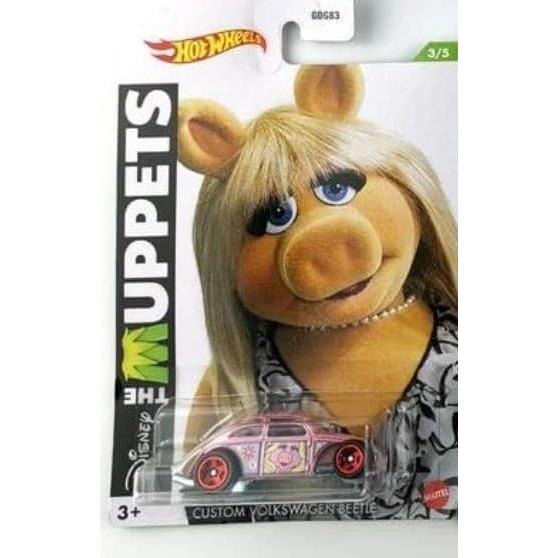 Conjunto 5 Vehículos Hot Wheels Muppets 2021 - Mattel