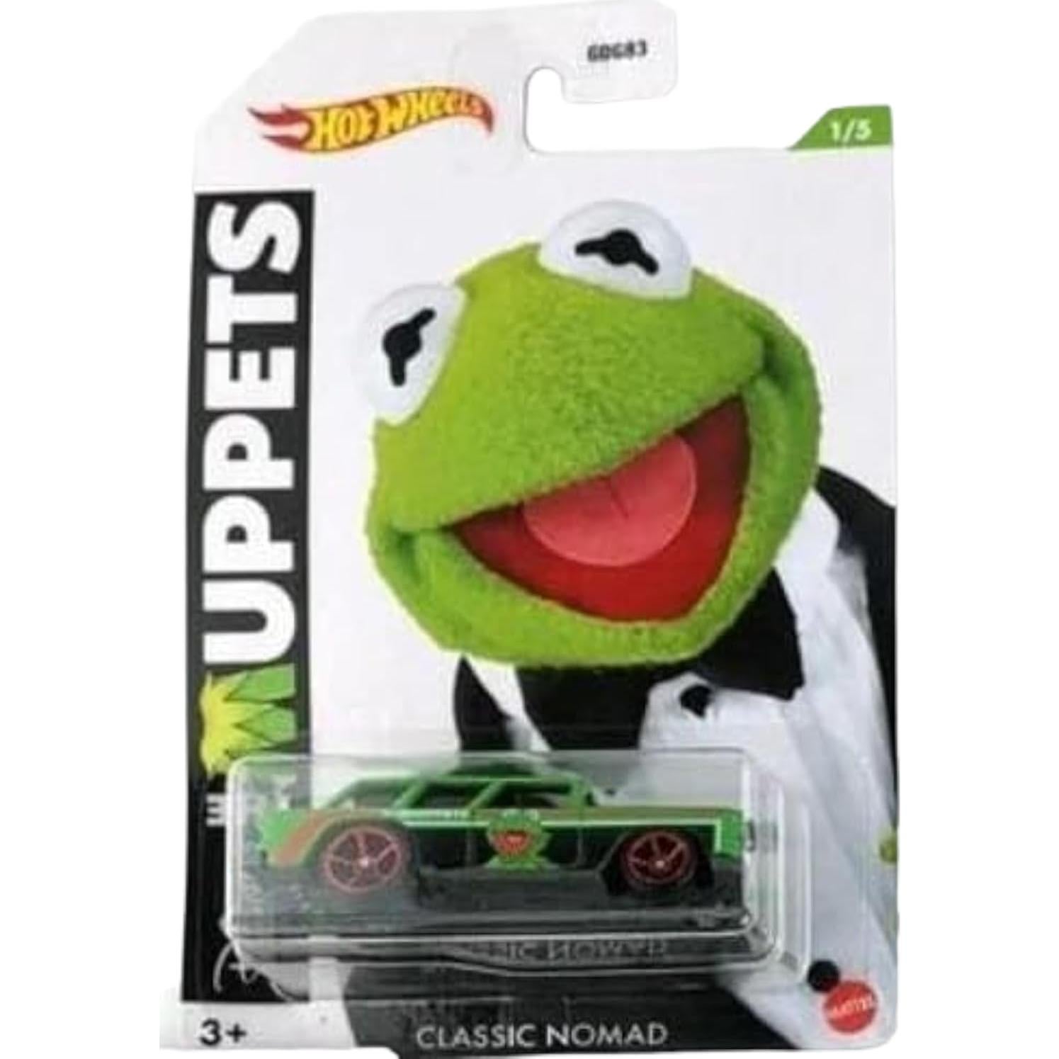 Conjunto 5 Vehículos Hot Wheels Muppets 2021 - Mattel
