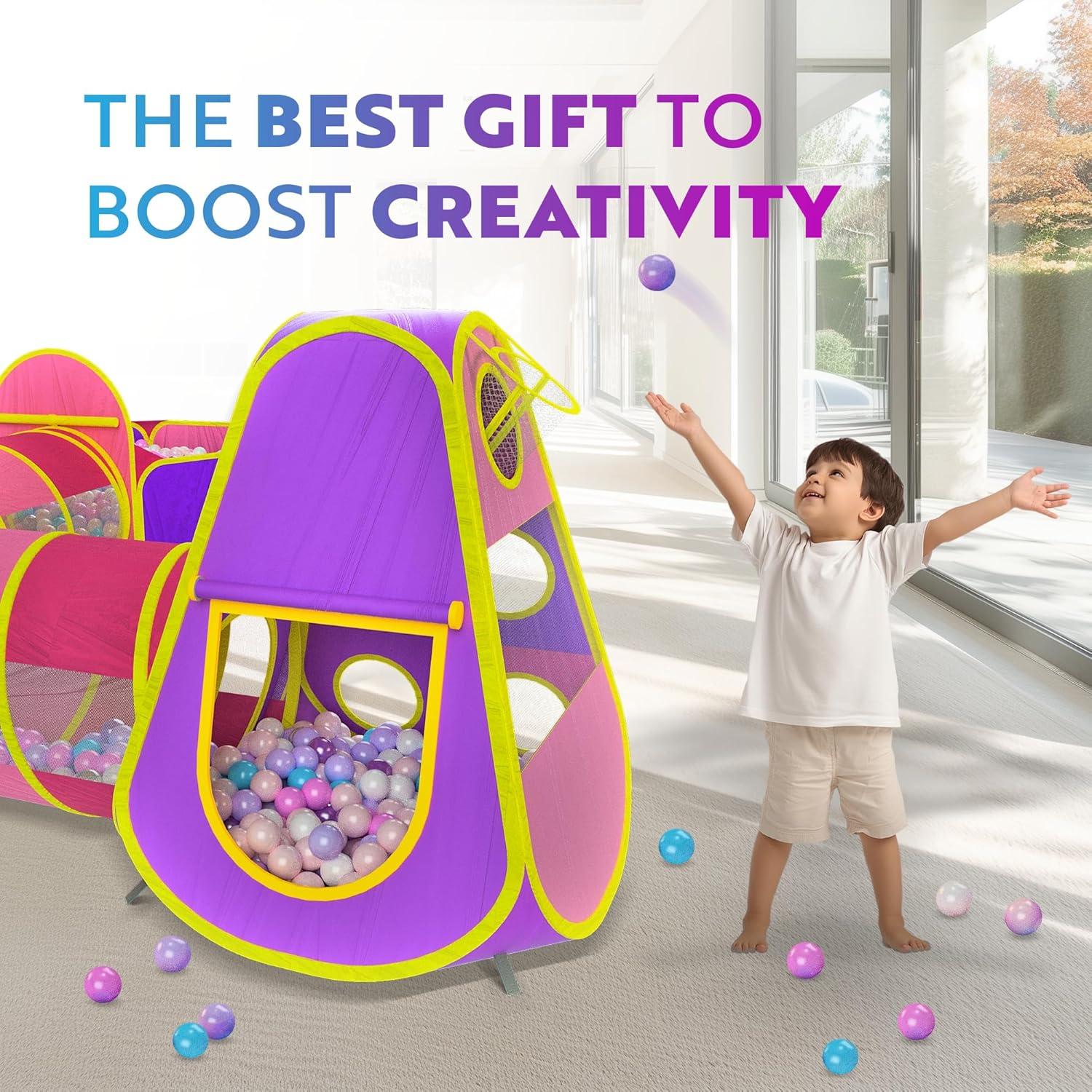 Casa de Juego Plegable Playz 5 Piezas con Piscina de Pelotas