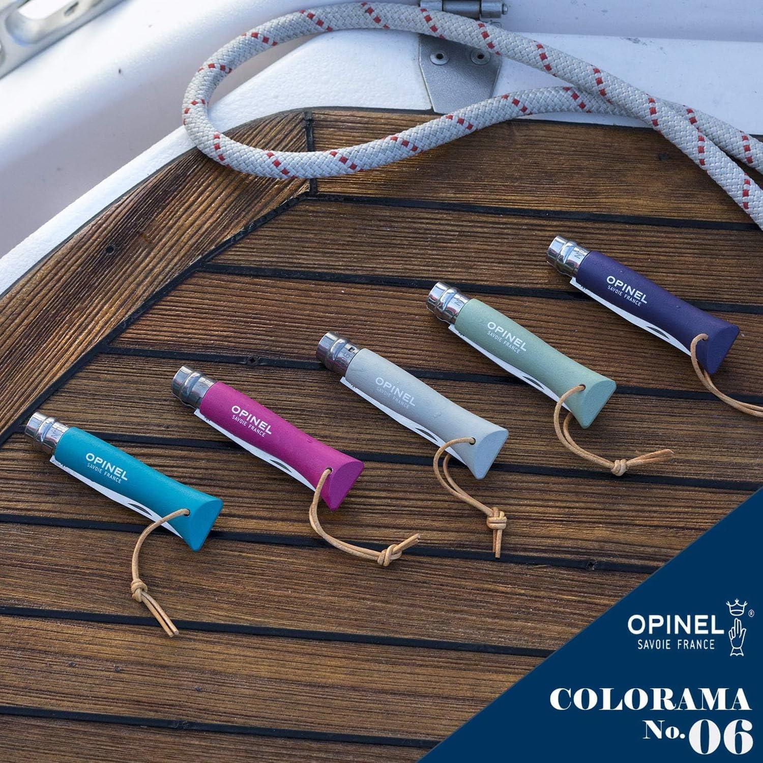 Cuchillo Plegable Opinel No.6 Inoxidable 7.2cm Color Nube