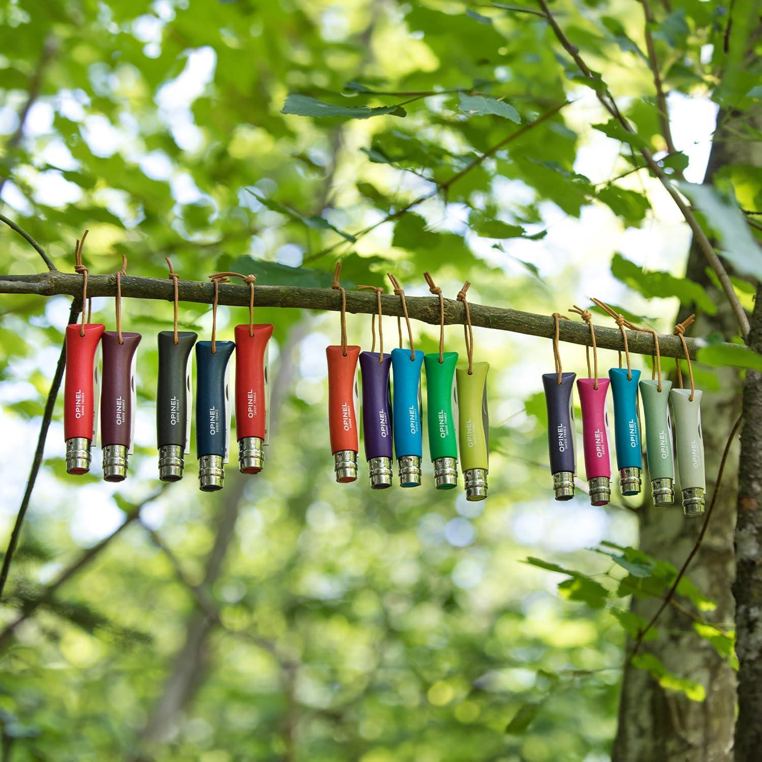 Cuchillo Plegable Opinel No.6 Inoxidable 7.2cm Color Nube