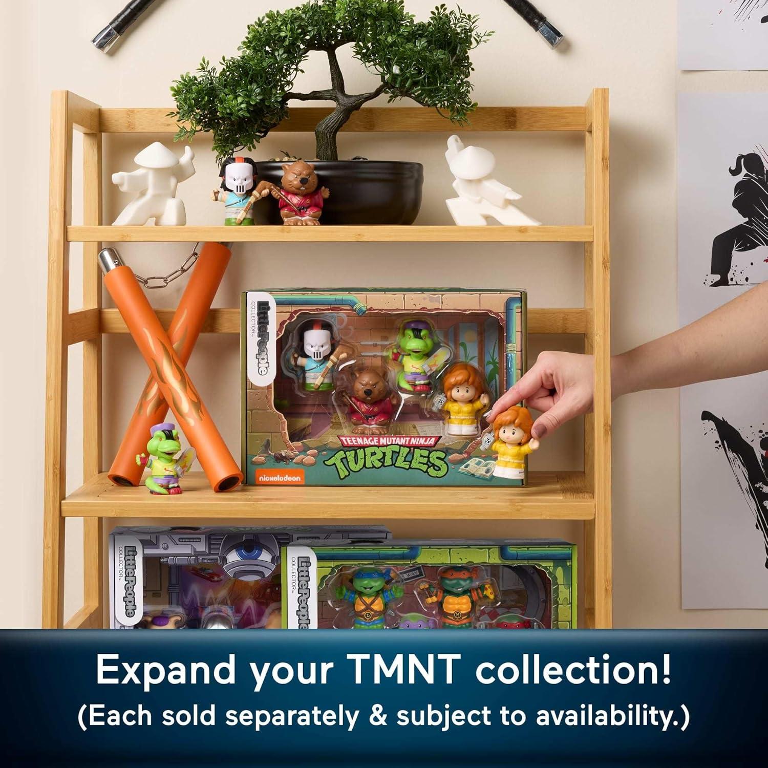 Conjunto de Figuras Little People Collector TMNT - 4 Figuras