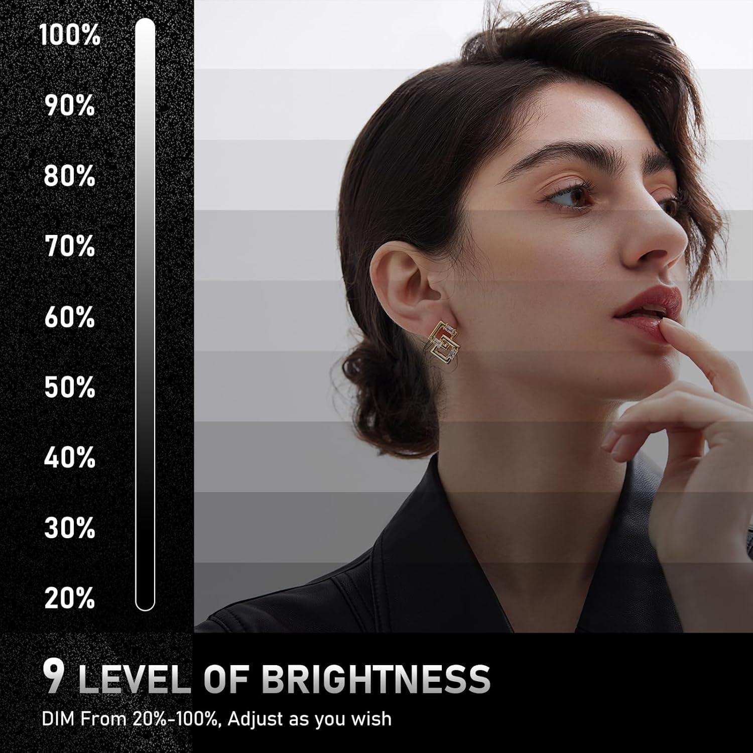 Luz de Video LED ULANZI LT026 100W COB 5600K 9 Niveles Brillo