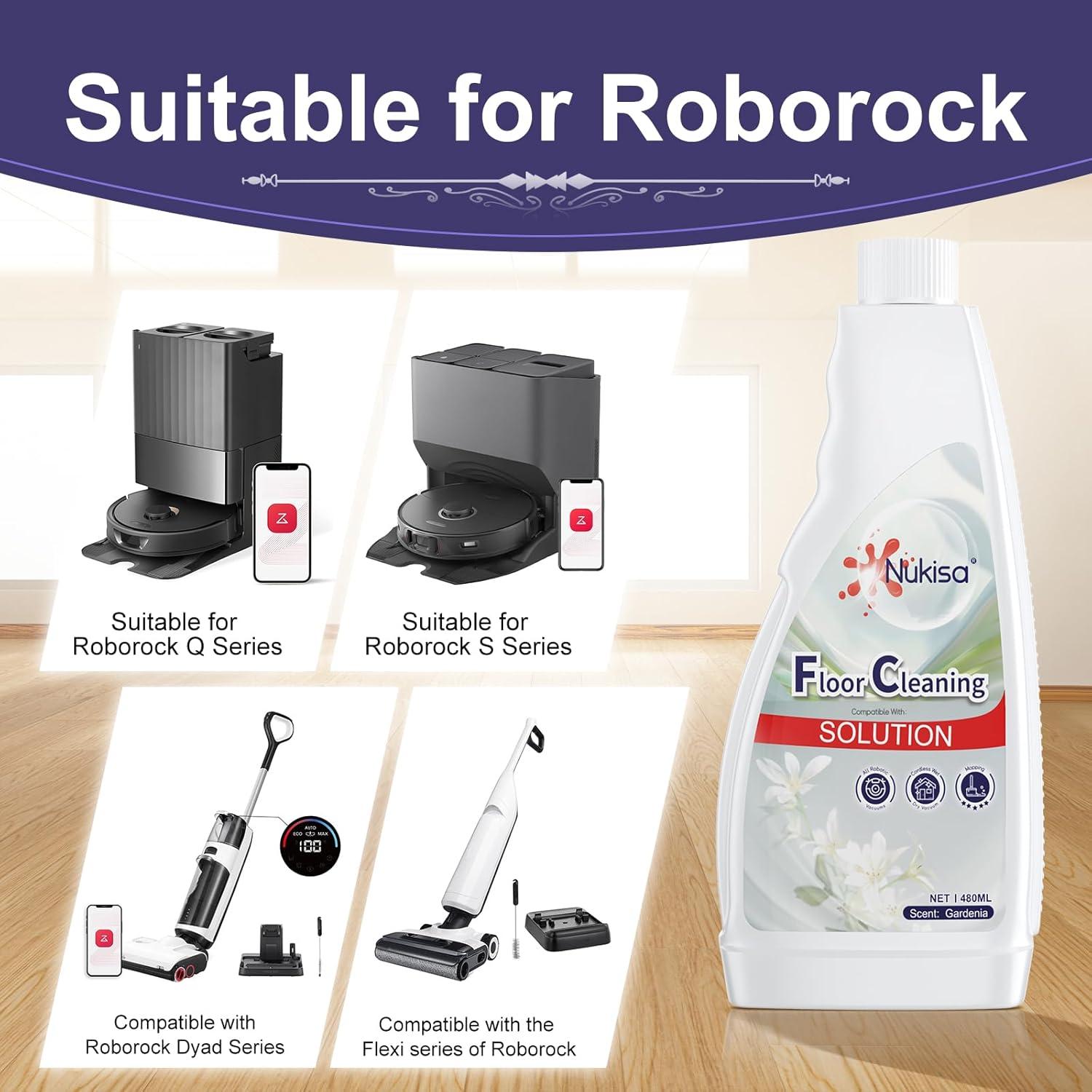 Solución de limpieza de pisos Nukisa 500ml aroma gardenia