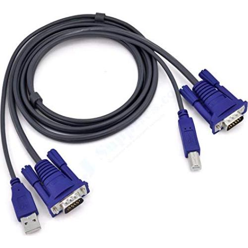 Conmutador KVM USB 8 Puertos axGear - Soporta 1920x1440