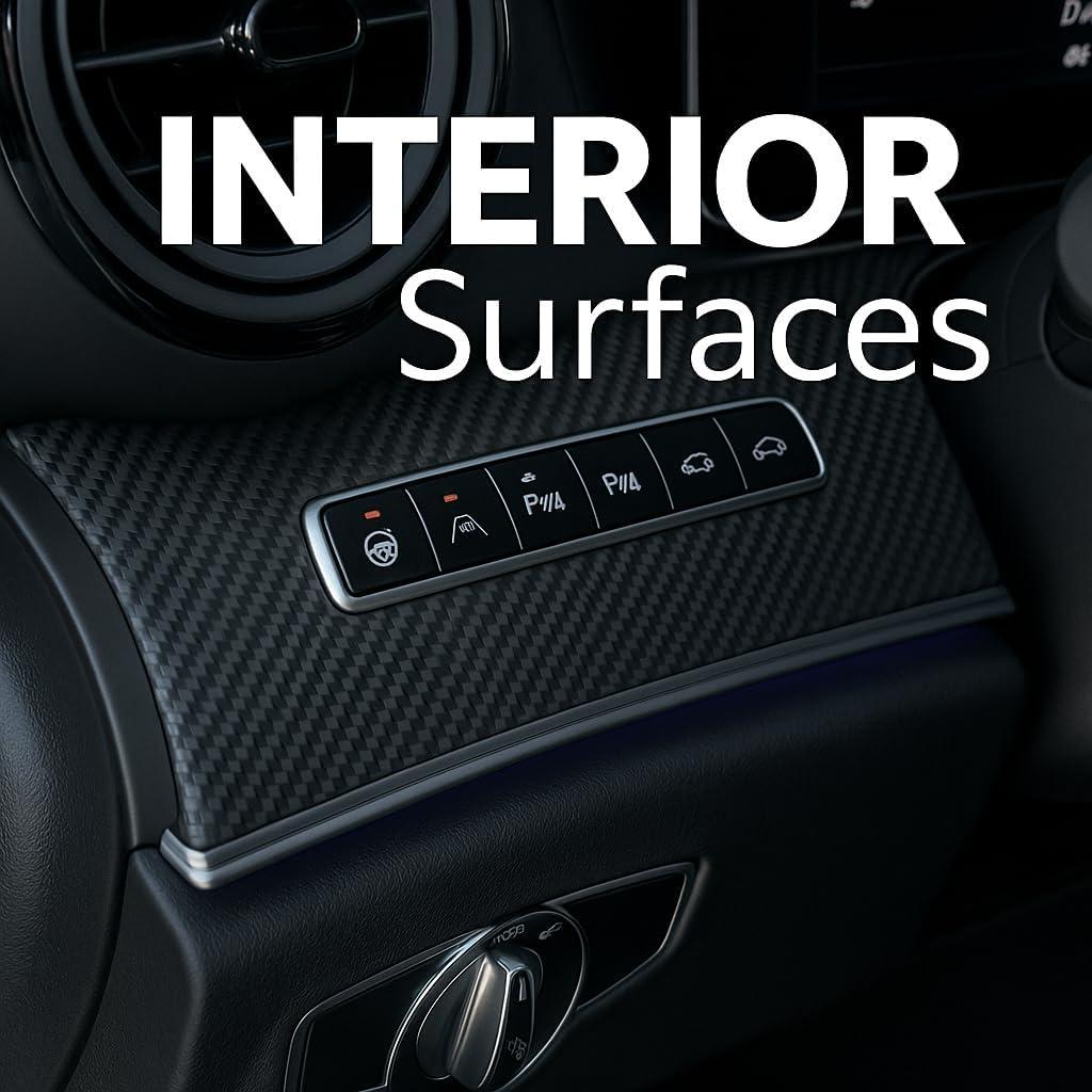 Vinilo Mate Fibra de Carbono RockRose 30.48x152.4cm Negro