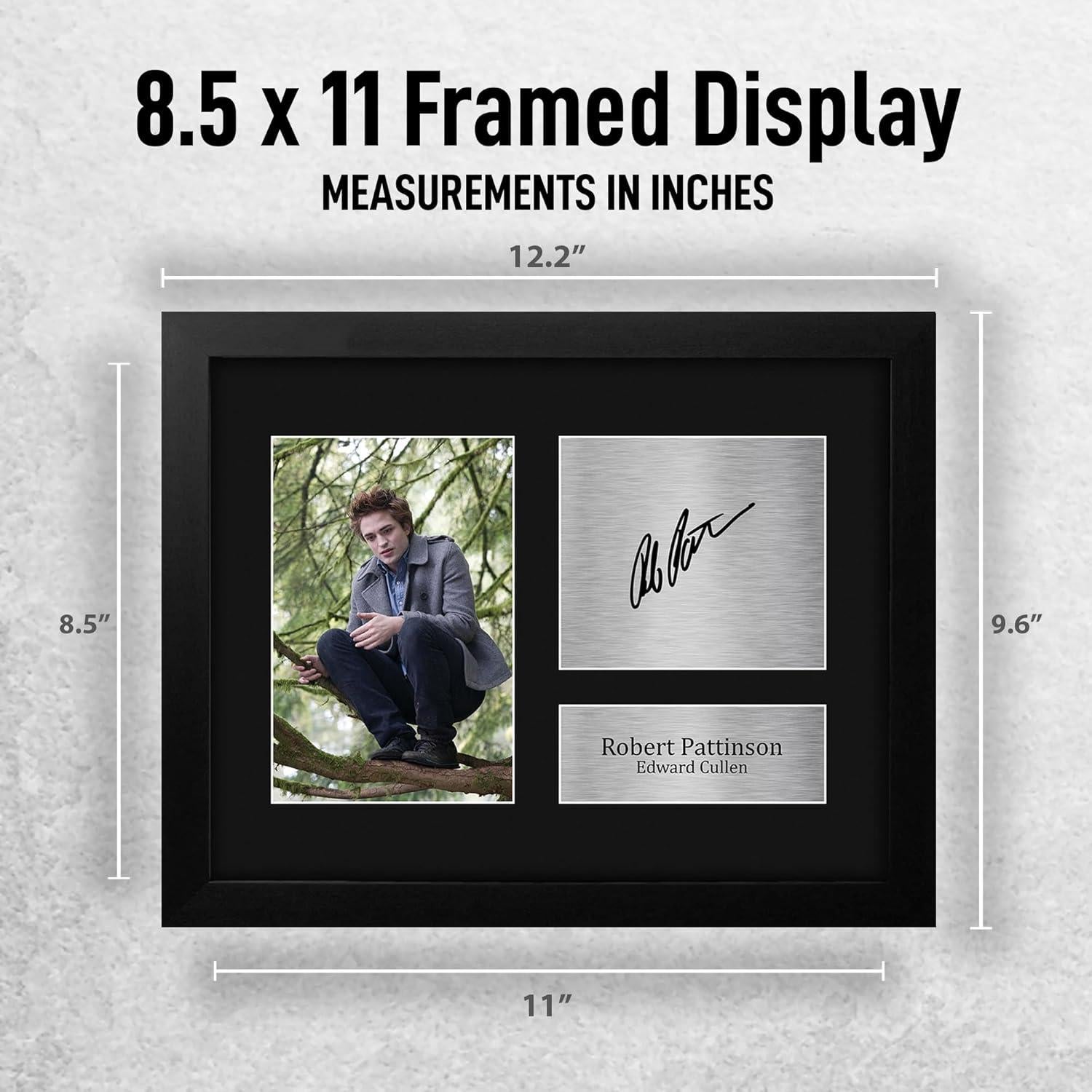 Foto Enmarcada Robert Pattinson Crepúsculo Memorabilia 34x26 cm