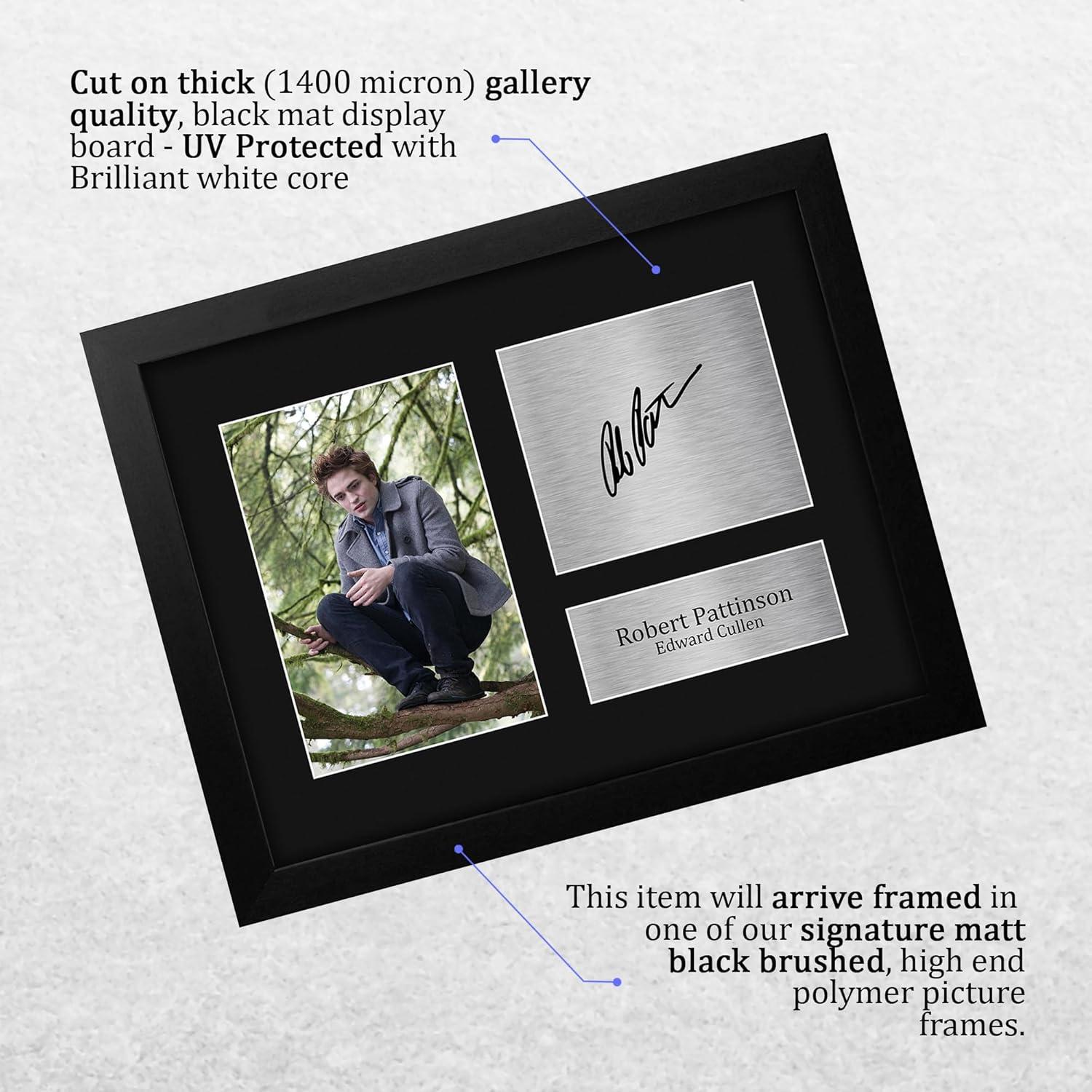 Foto Enmarcada Robert Pattinson Crepúsculo Memorabilia 34x26 cm