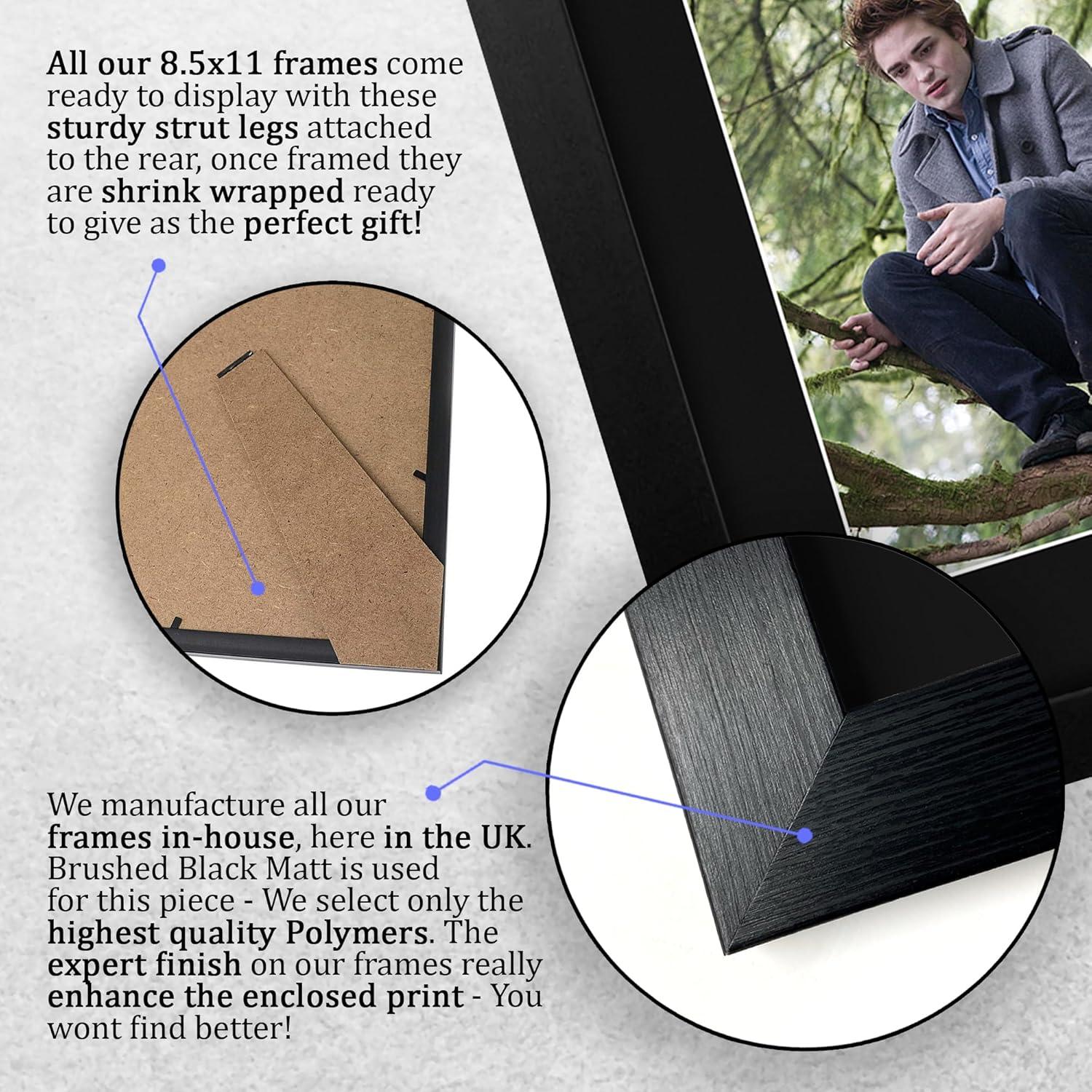 Foto Enmarcada Robert Pattinson Crepúsculo Memorabilia 34x26 cm