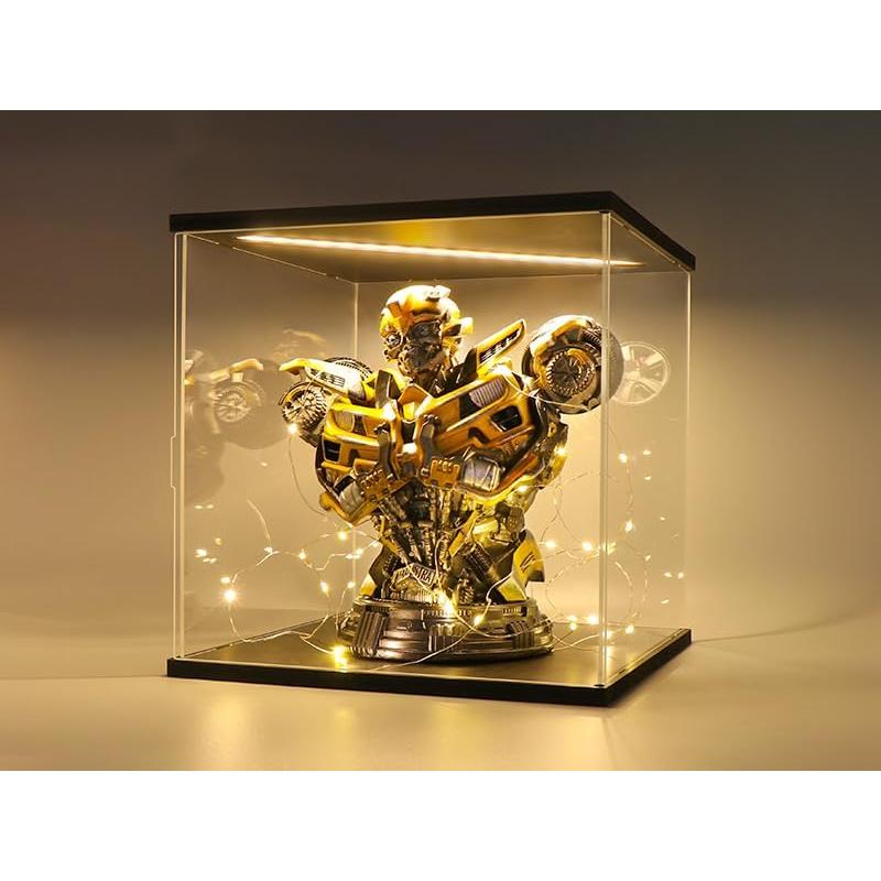 Caja de Exhibición Acrílica Iluminada Naconmlet 30x25x30cm para LEGO Winnie The Pooh