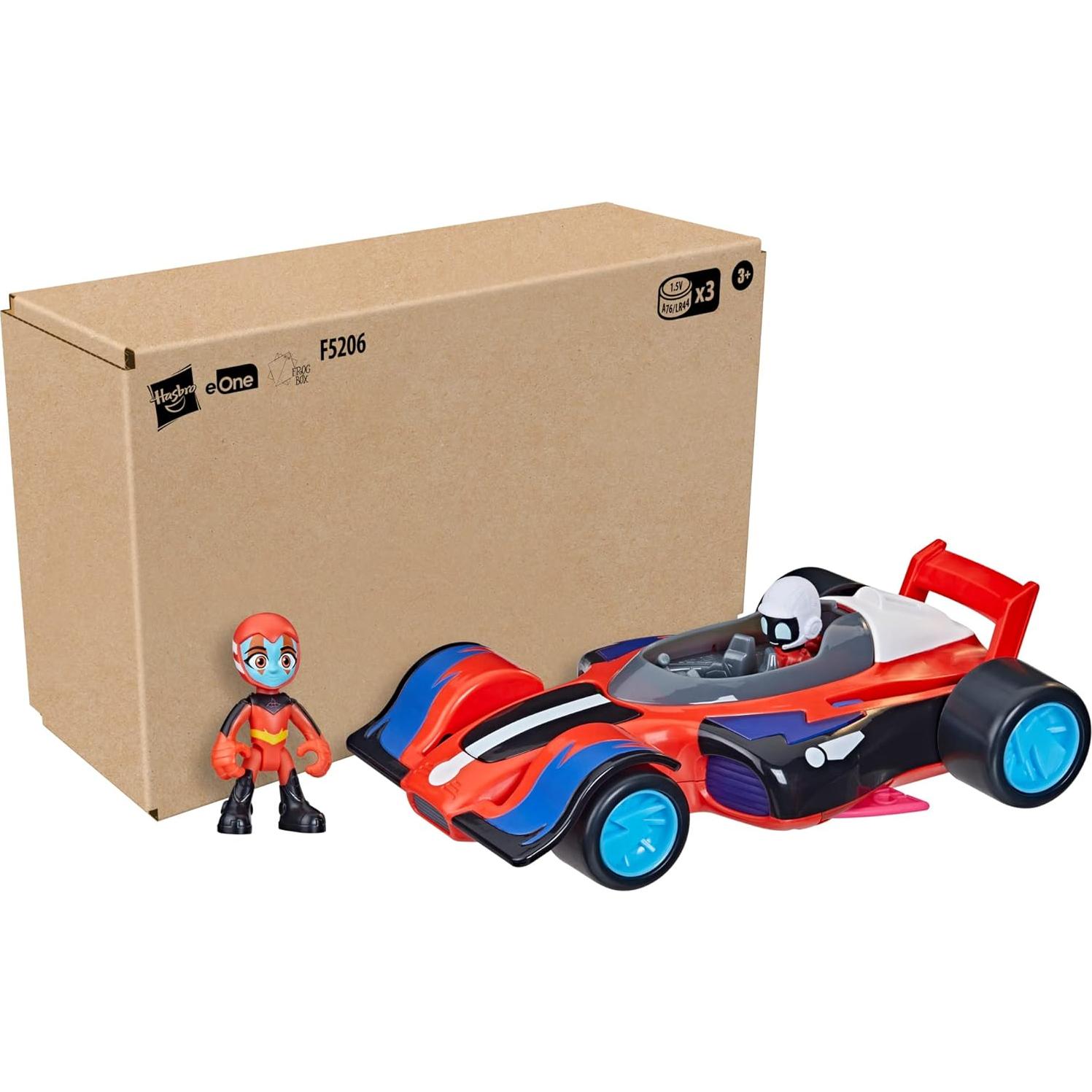 Coche Juguete PJ Masks Flash Cruiser con Luces y Sonidos
