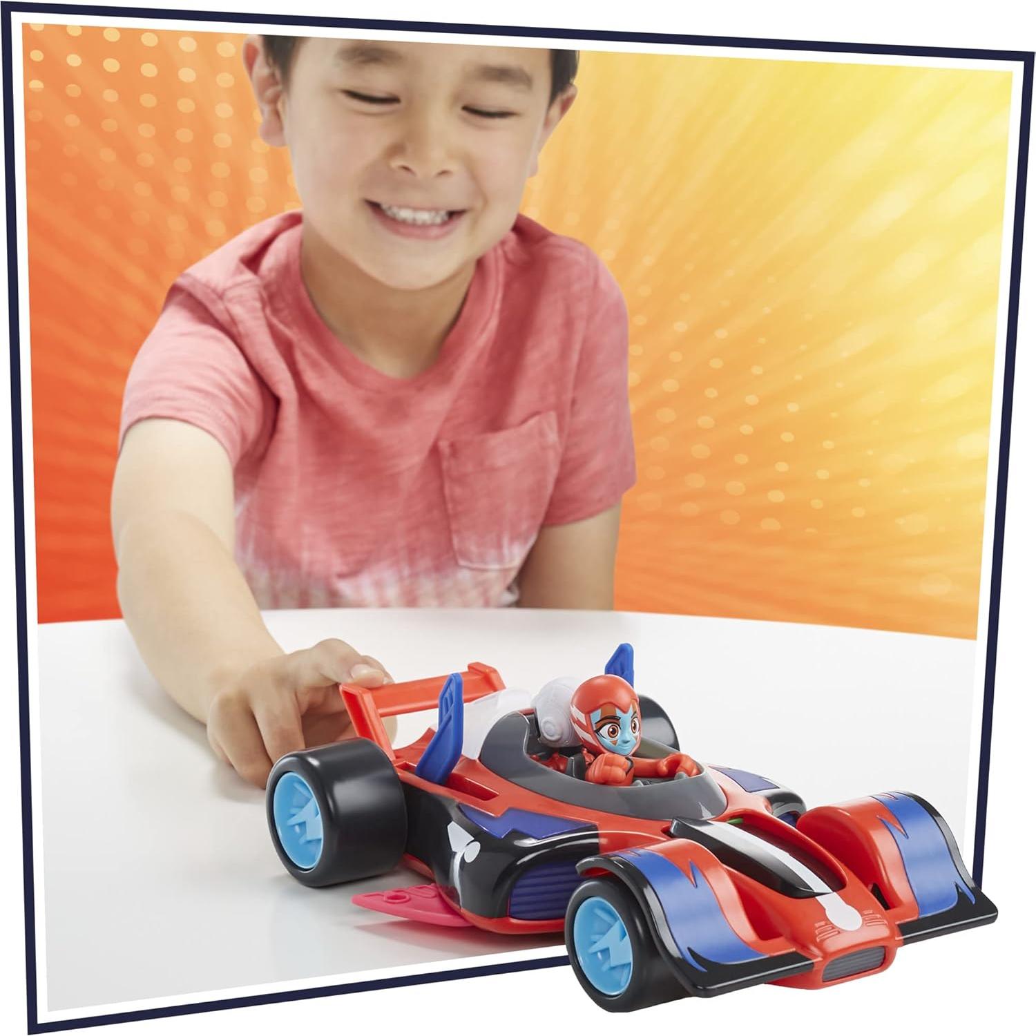 Coche Juguete PJ Masks Flash Cruiser con Luces y Sonidos