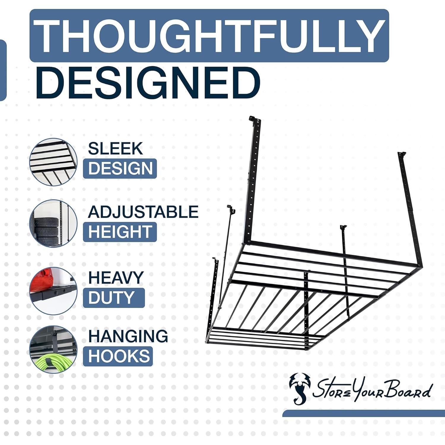 Estante de Techo StoreYourBoard 243.84x121.92 cm 317.5 kg