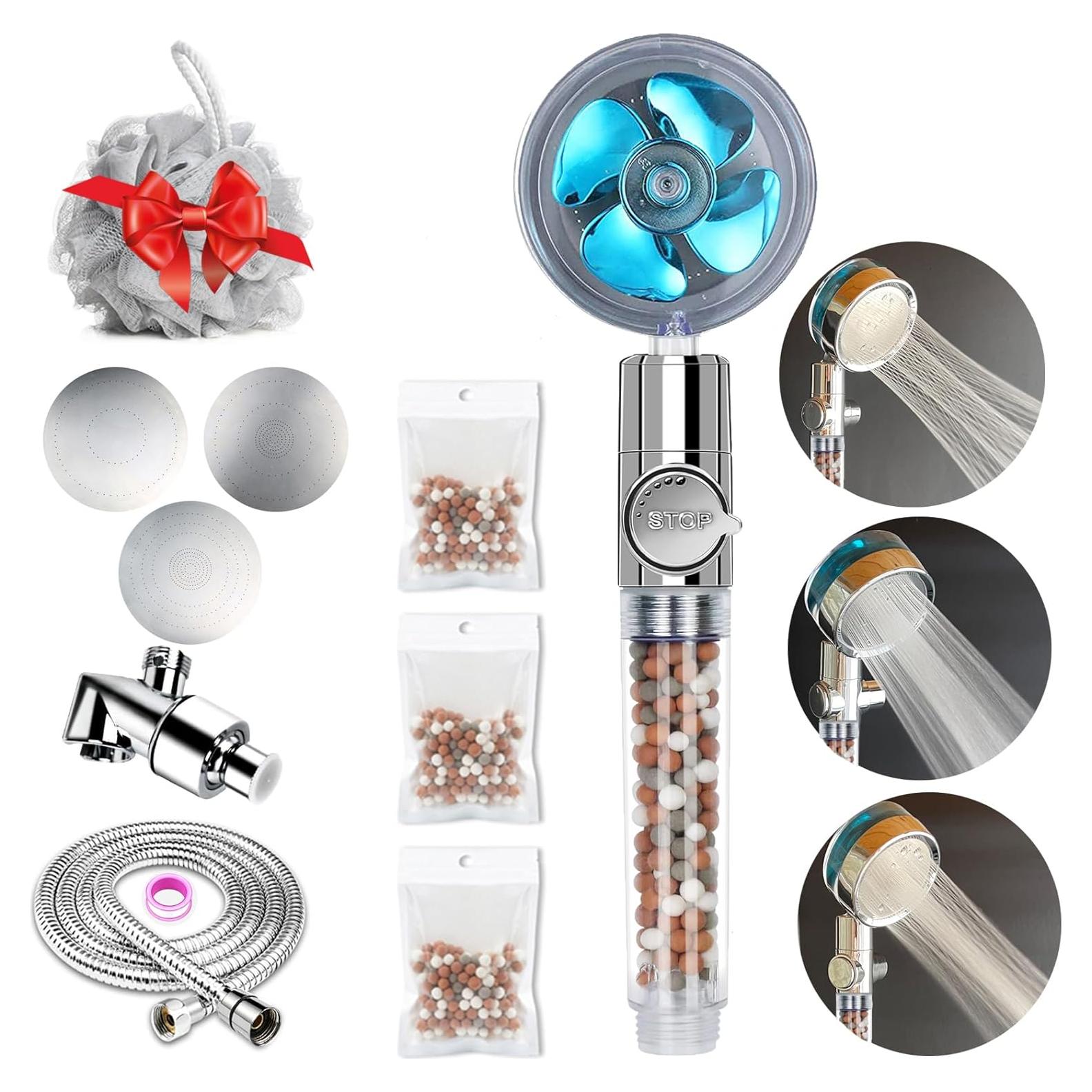 Cabezal de Ducha Filtrado Vphom Alta Presión 3 Paneles 150 cm