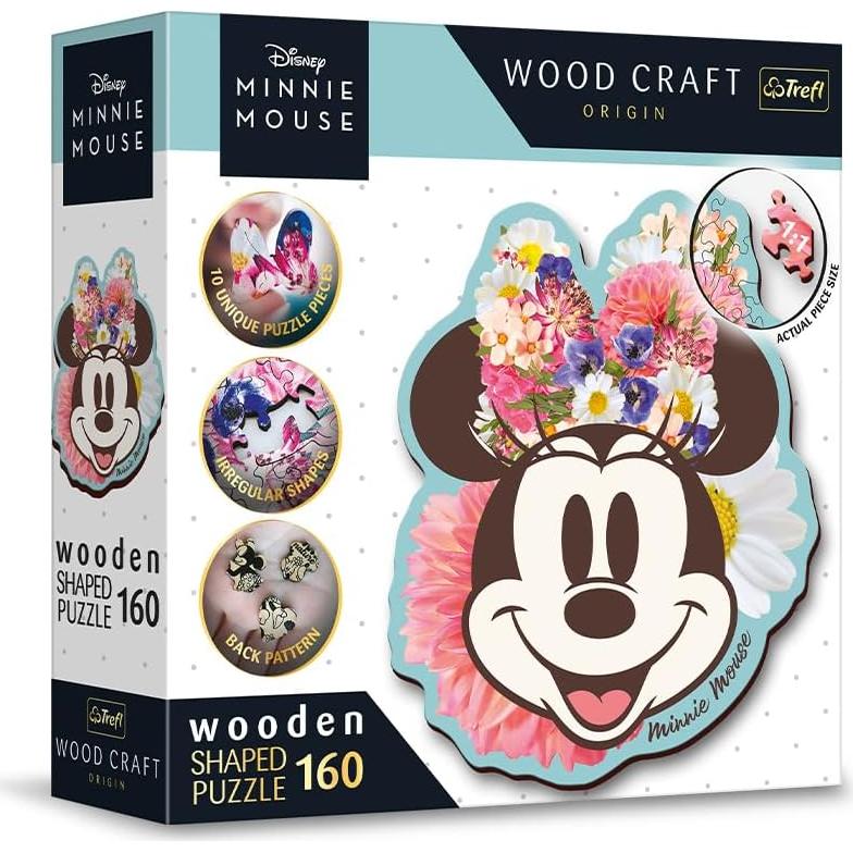 Rompecabezas Trefl de 160 Piezas Minnie Mouse para 9 Años